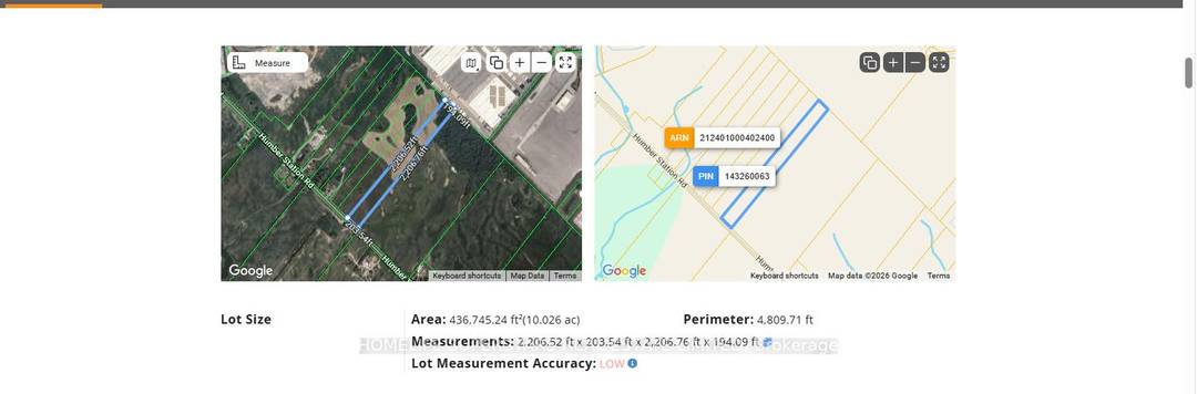 Great Investment Property, 10 Acres Land In Bolton Area,.