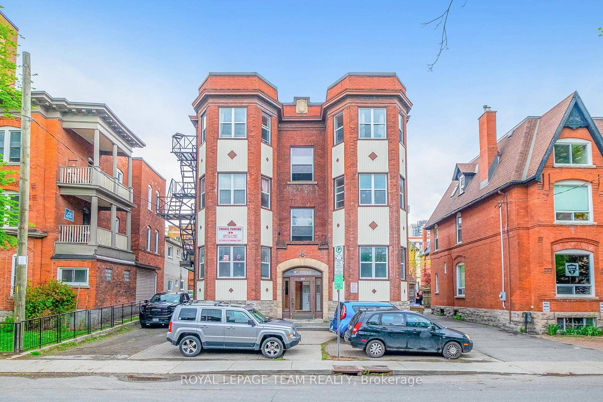 Exceptional 9 unit multi family property in the heart of Downtown Ottawa.