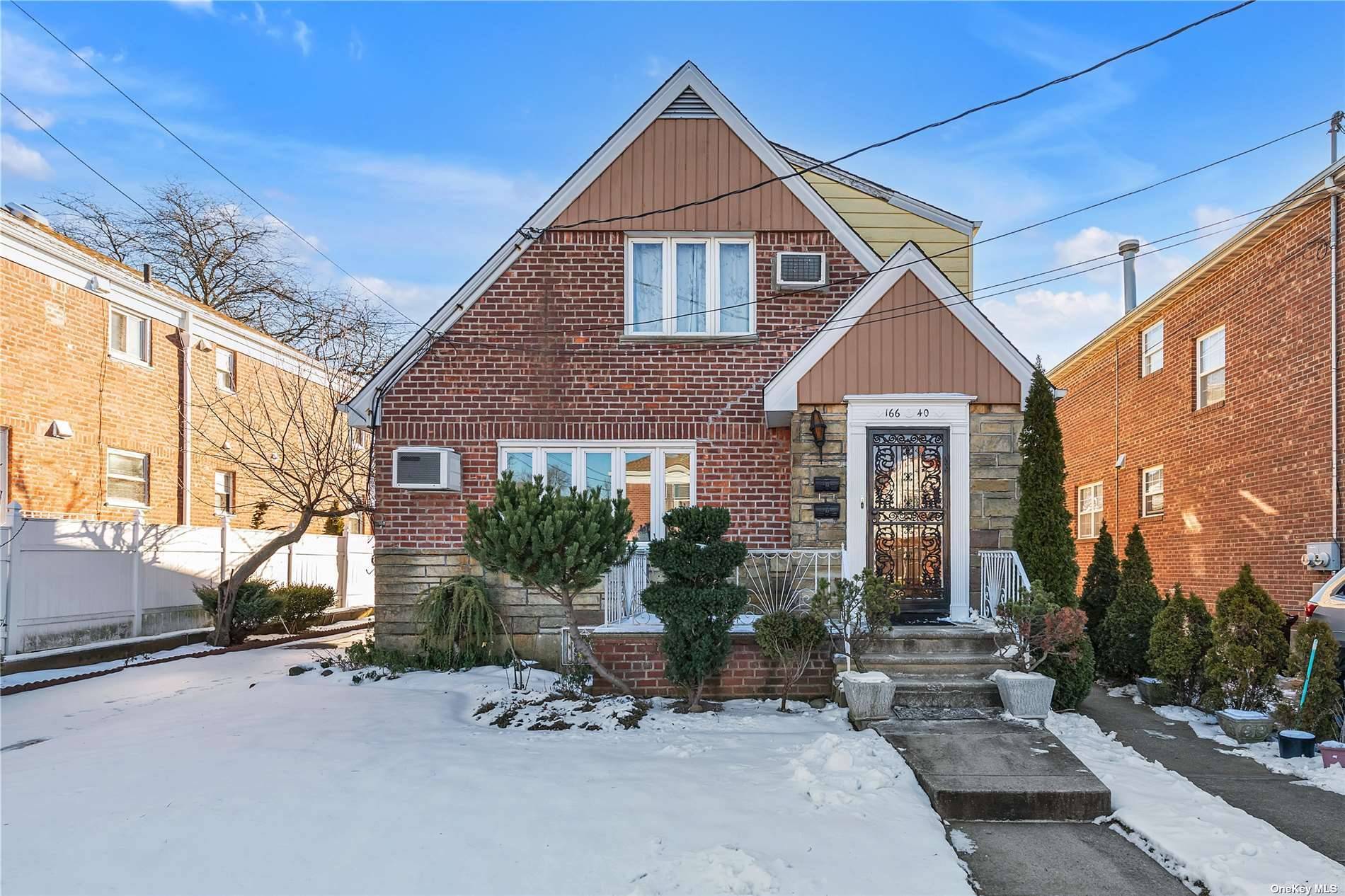 Whitestone Detached Two 2 Family Brick Home Near Beechhurst on 45 x 100 Property.