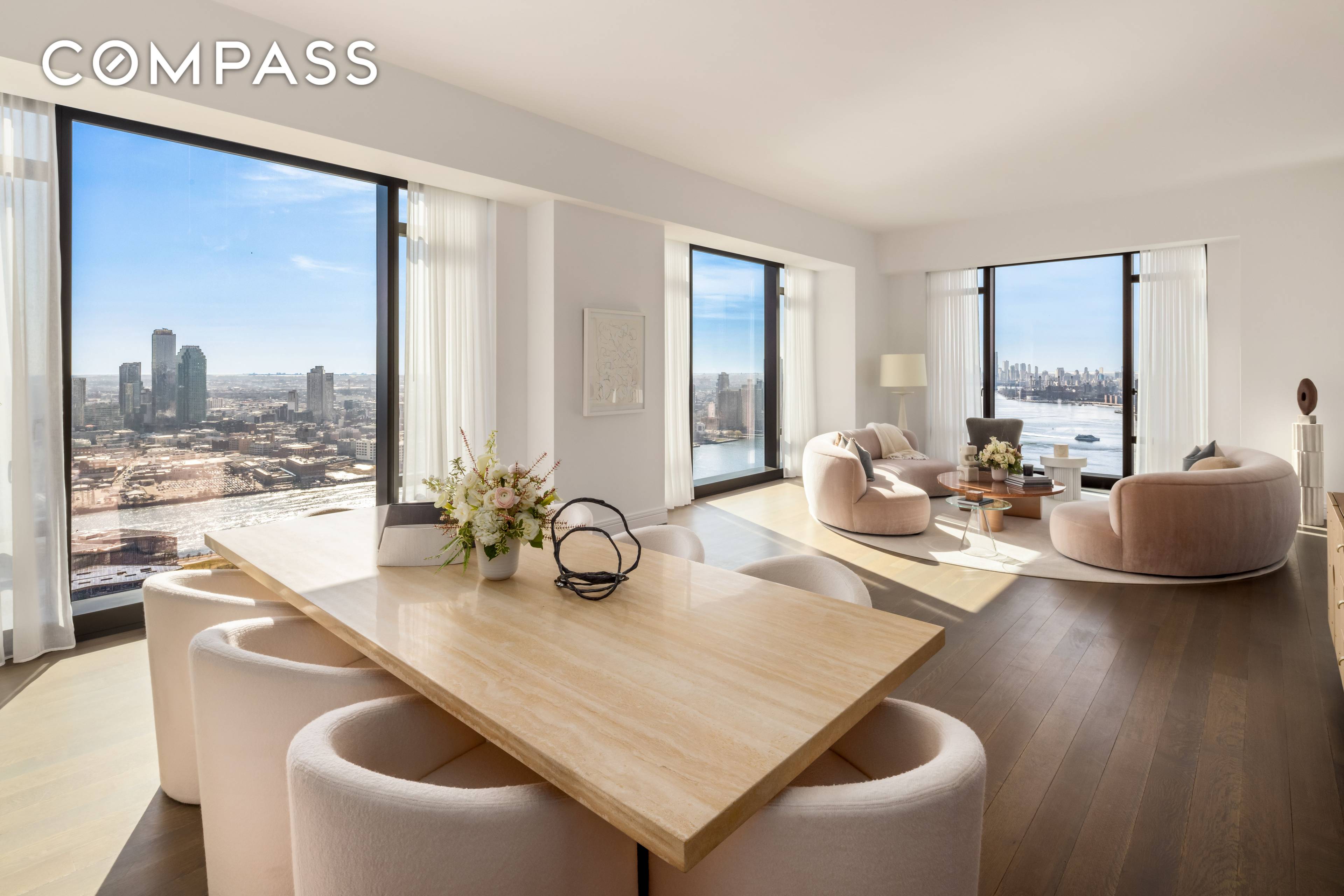 Penthouse 47A at Sutton Tower is an extraordinary residence that spans the entire floor of this prestigious building, offering captivating views.