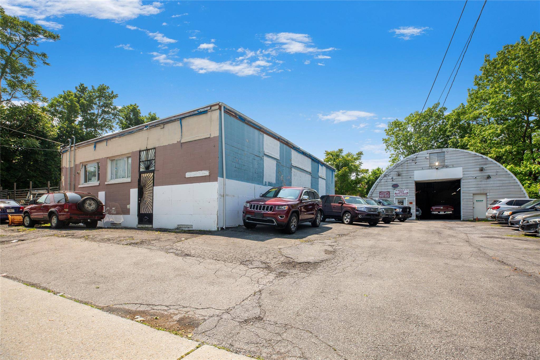 An incredible opportunity awaits with this well equipped commercial property, formerly operated as a successful used auto dealership.