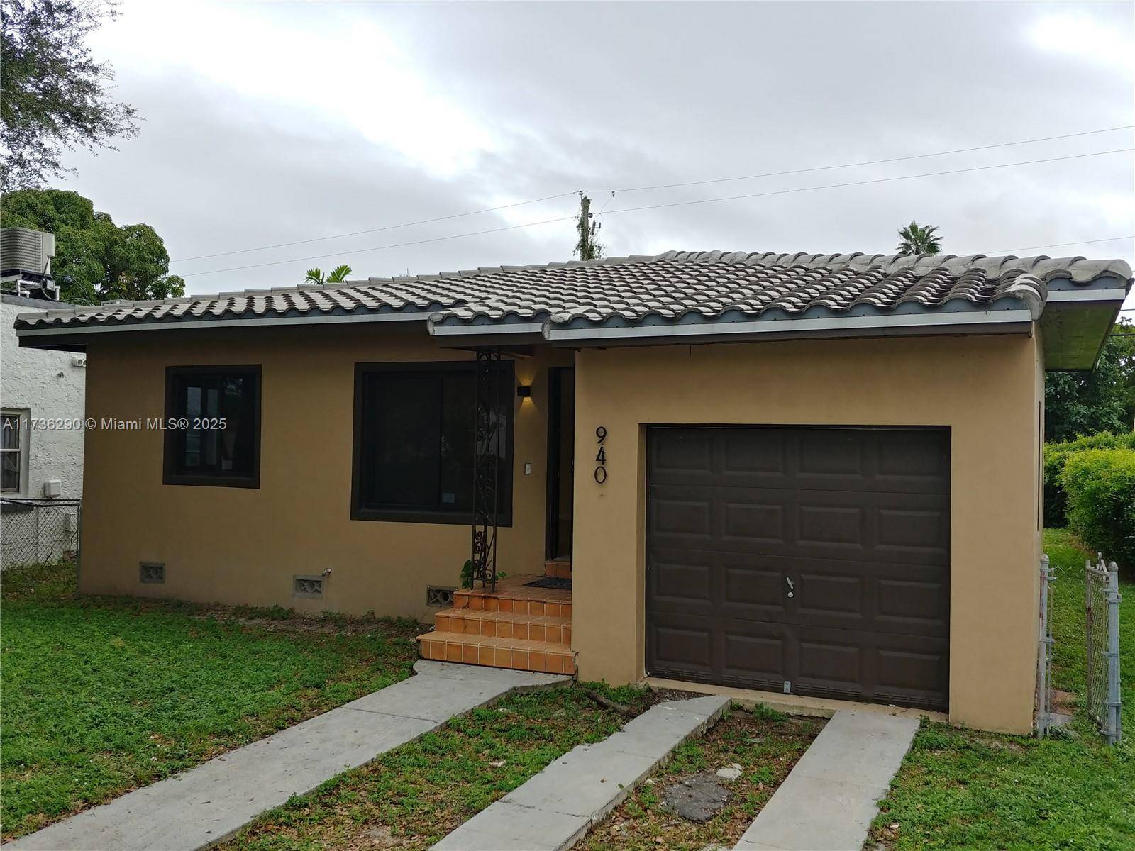 Renovated 3 bedroom 1 bath w rare attached garage !