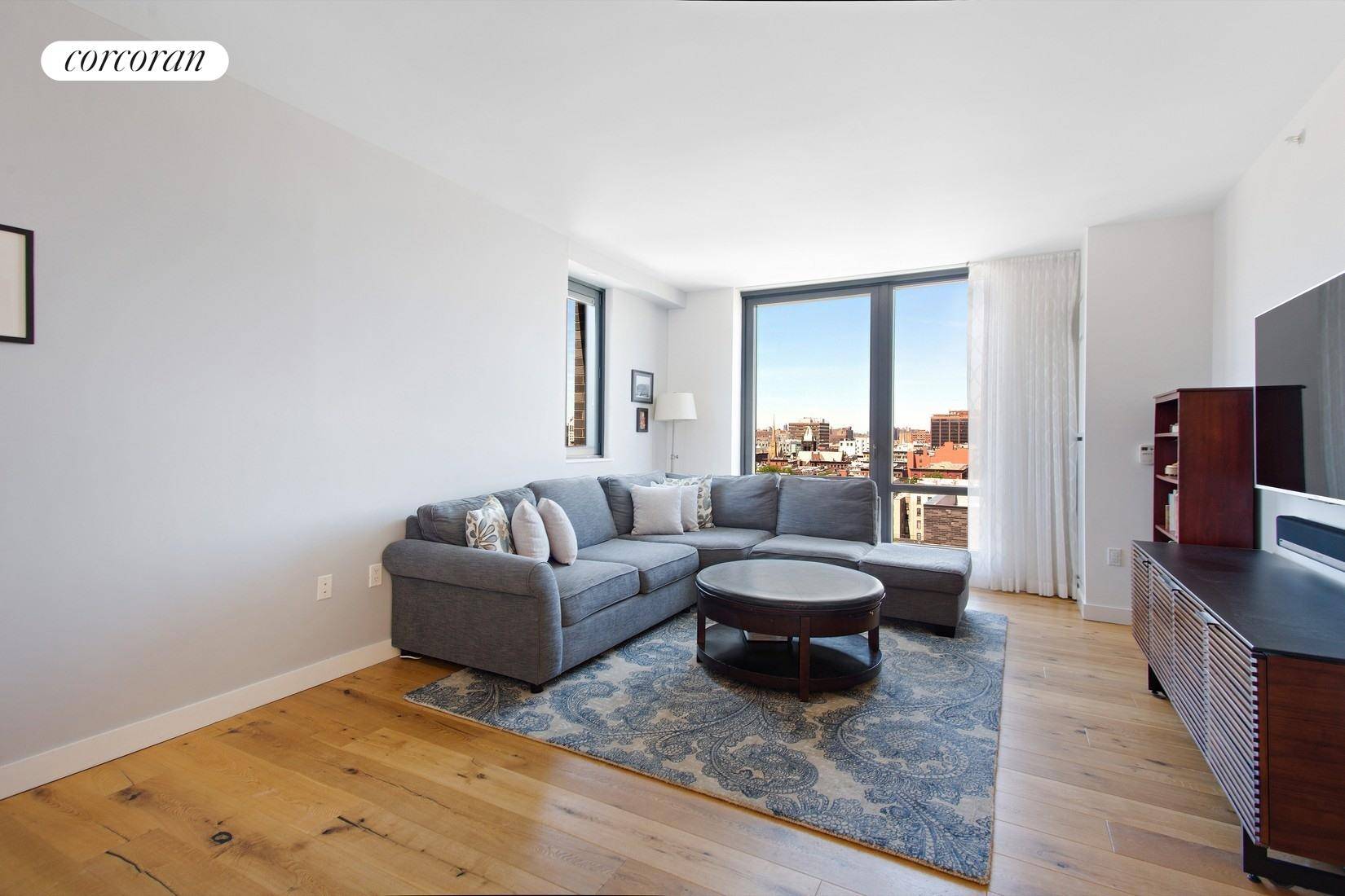 Welcome to 23 West 116th Street, Unit 11A a light filled, high floor corner residence at The Adeline, one of Central Harlem's most sought after full service condominiums.