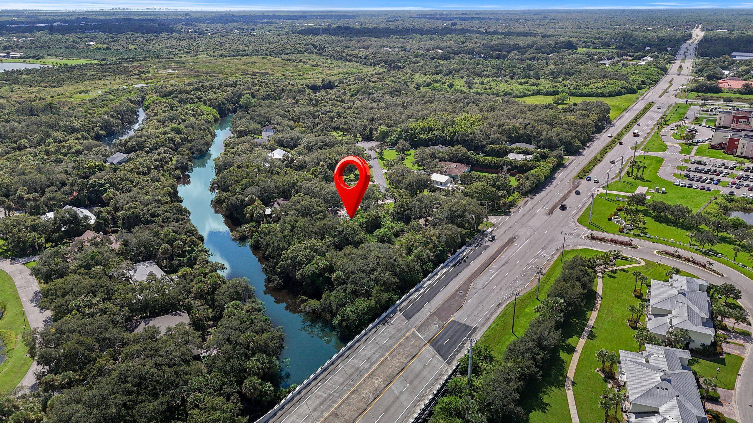 Affordable St Lucie RIVERFRONT lot with ocean access.