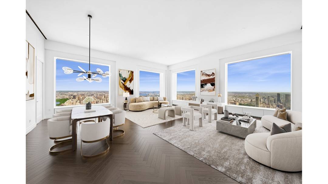 Please note furniture and art have been virtually added.