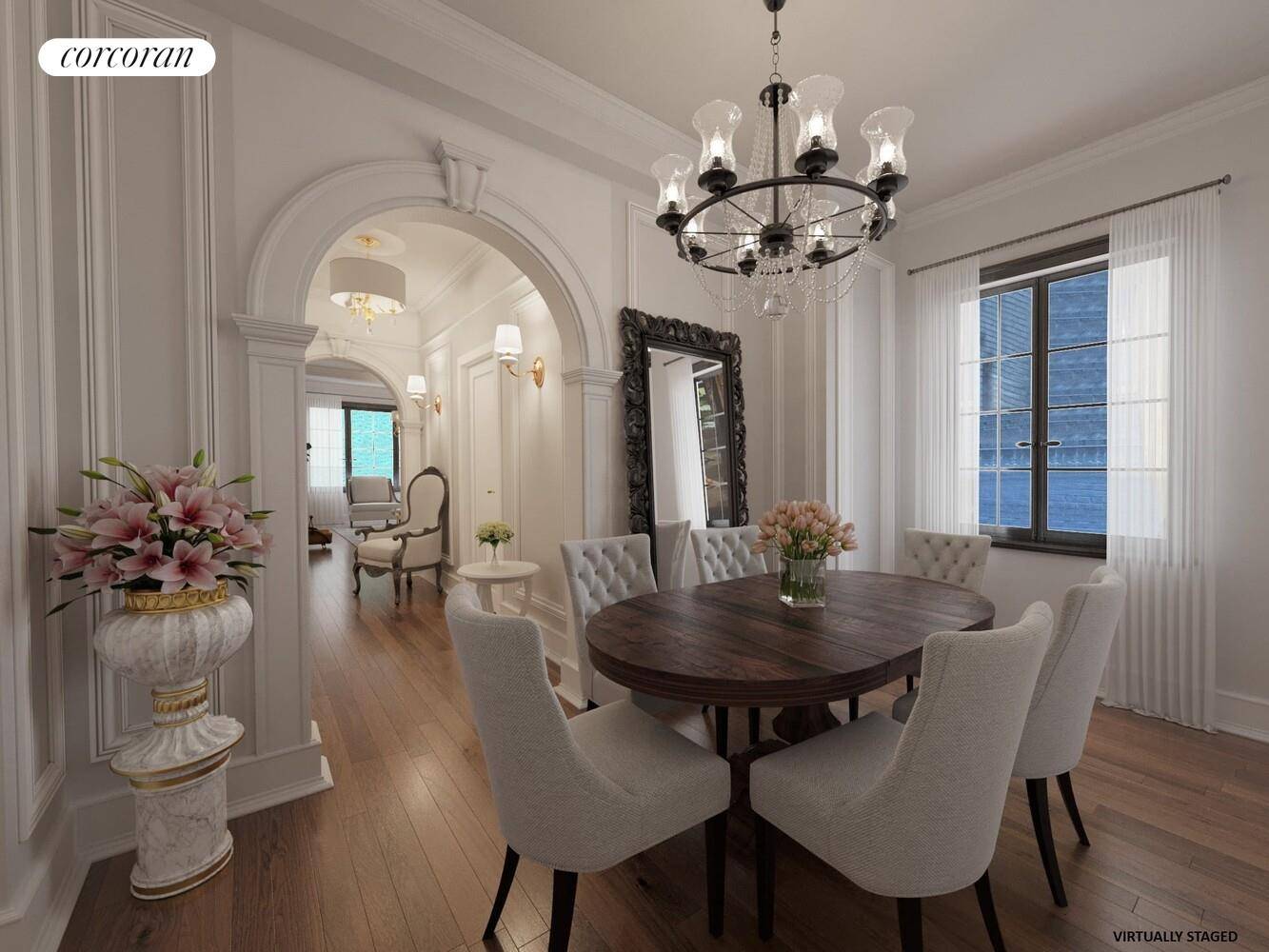 Welcome to 444 East 57th Street, Unit 5C, a boutique 1929 pre war condo set in the vibrant Midtown East location of Sutton Place.