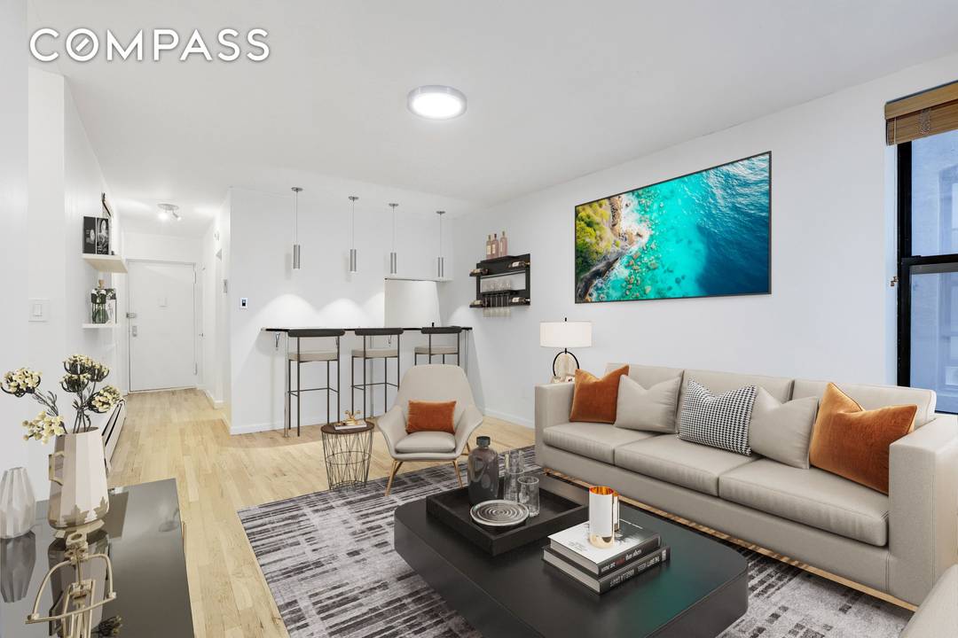 Come and see this spacious and lovingly renovated 2BR 1BA apartment in a beautiful prewar condo building just four blocks from Central Park !