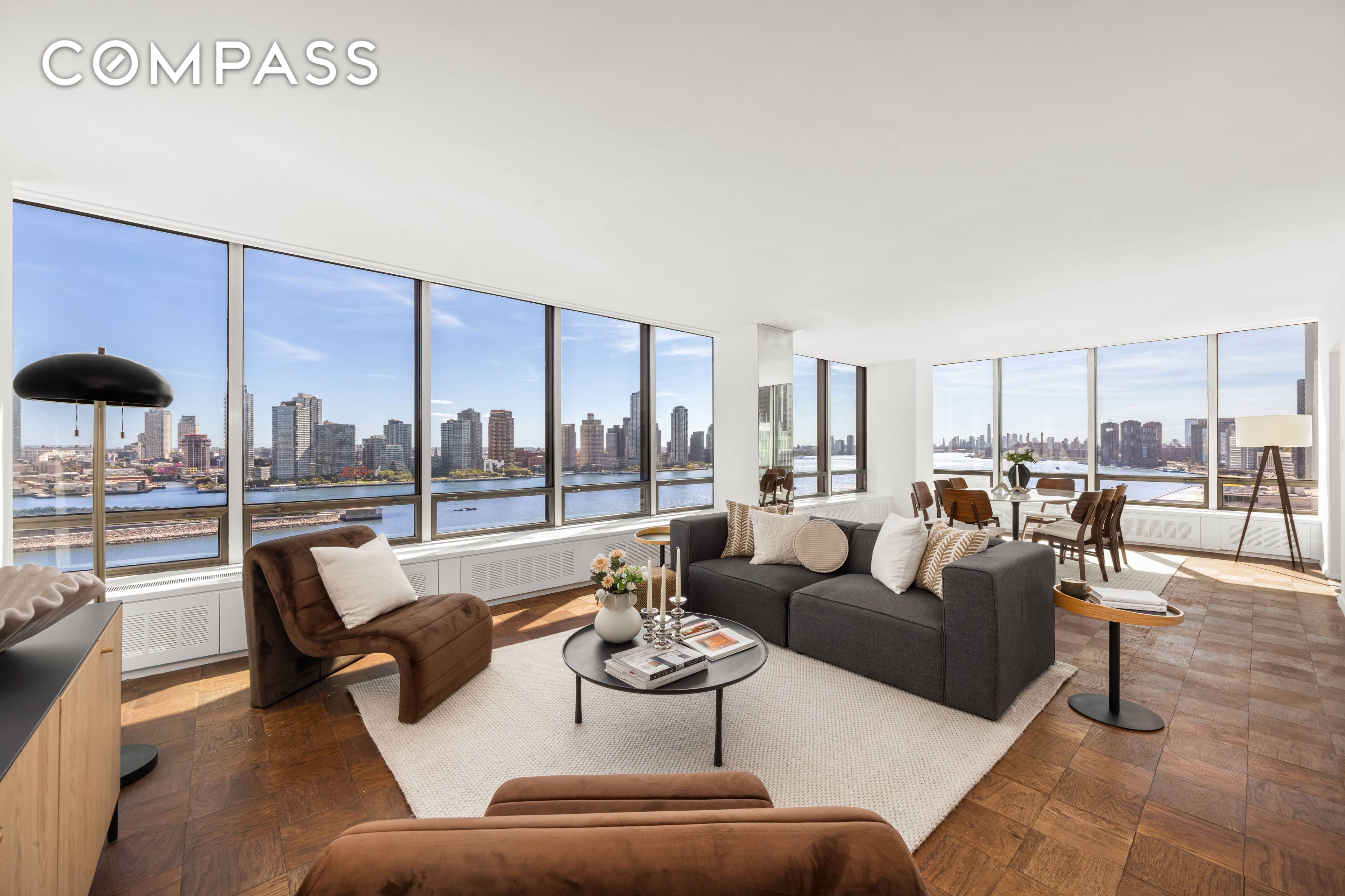 Former Home of Robert Kennedy with Iconic Views Step into history with this remarkable corner residence offering approximately 2, 000 SF of expansive living with walls of windows that frame ...