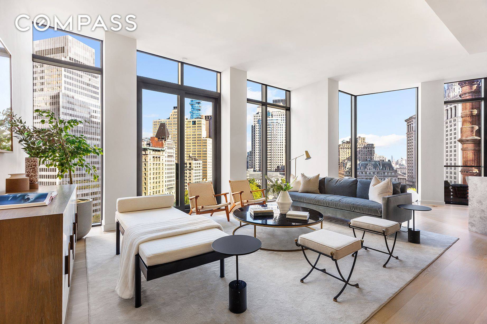 Immediate Occupancy ! Overlooking Tribeca and City Hall Park, this is the first residential property in New York City by Pritzker Prize winning architect Richard Rogers, Rogers Stirk Harbour Partners.