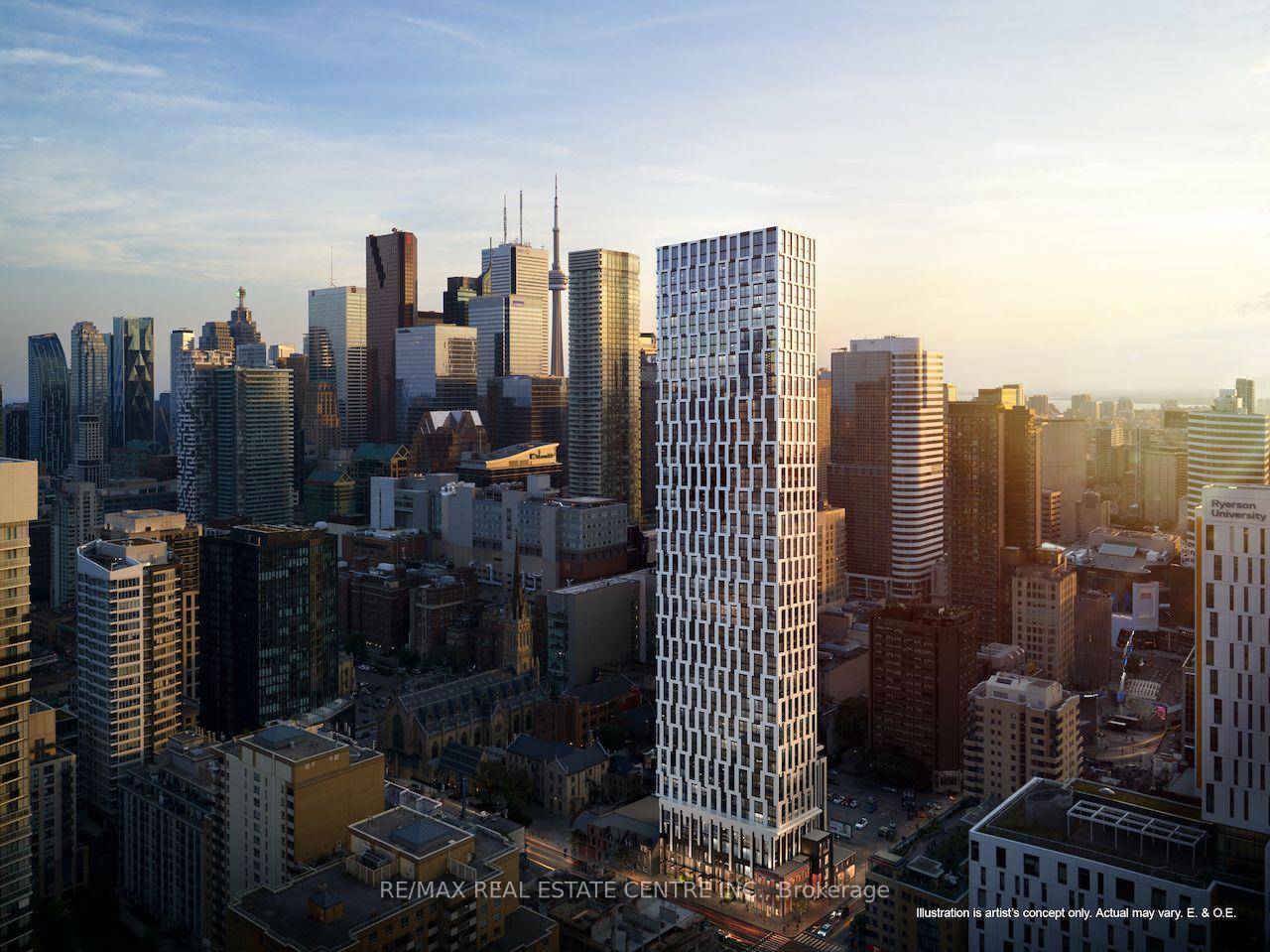 This 1 1 bedroom suite for lease at 252 Church Street, in the center of downtown Toronto, offers a sophisticated introduction to urban living.