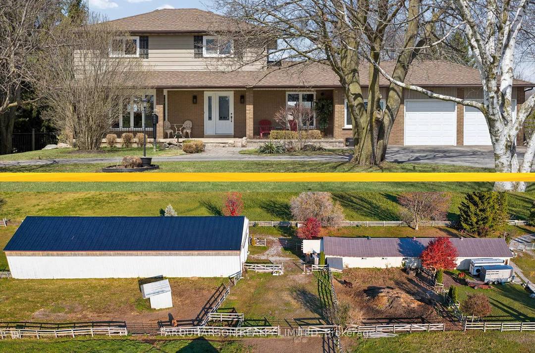 384 FEASBY UPDATED HOME INDOOR ARENA BARN 10 ACRES.