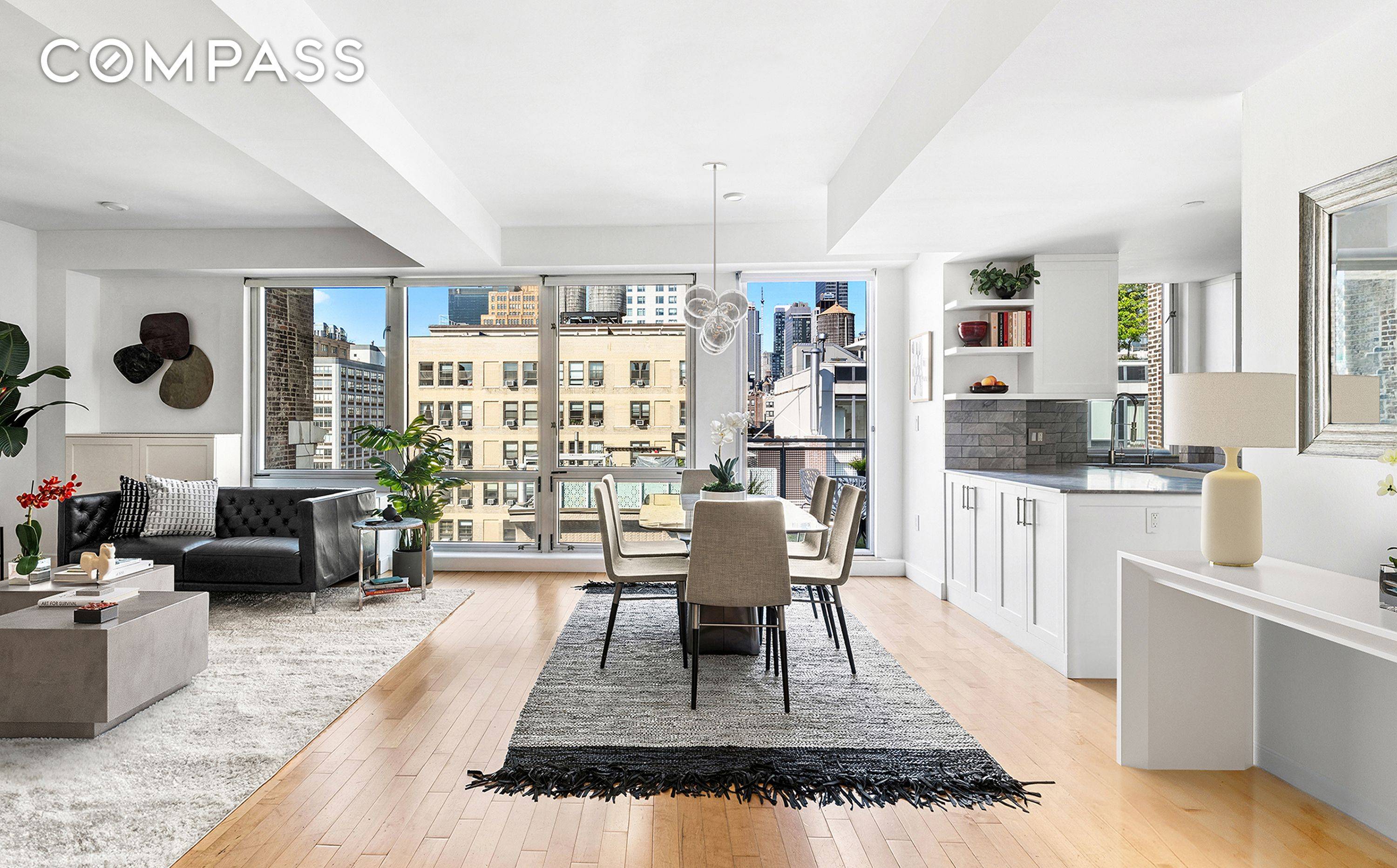 This full floor penthouse at The Paradigm offers an extraordinary opportunity to experience elevated living in one of Chelsea s premier boutique condominiums.