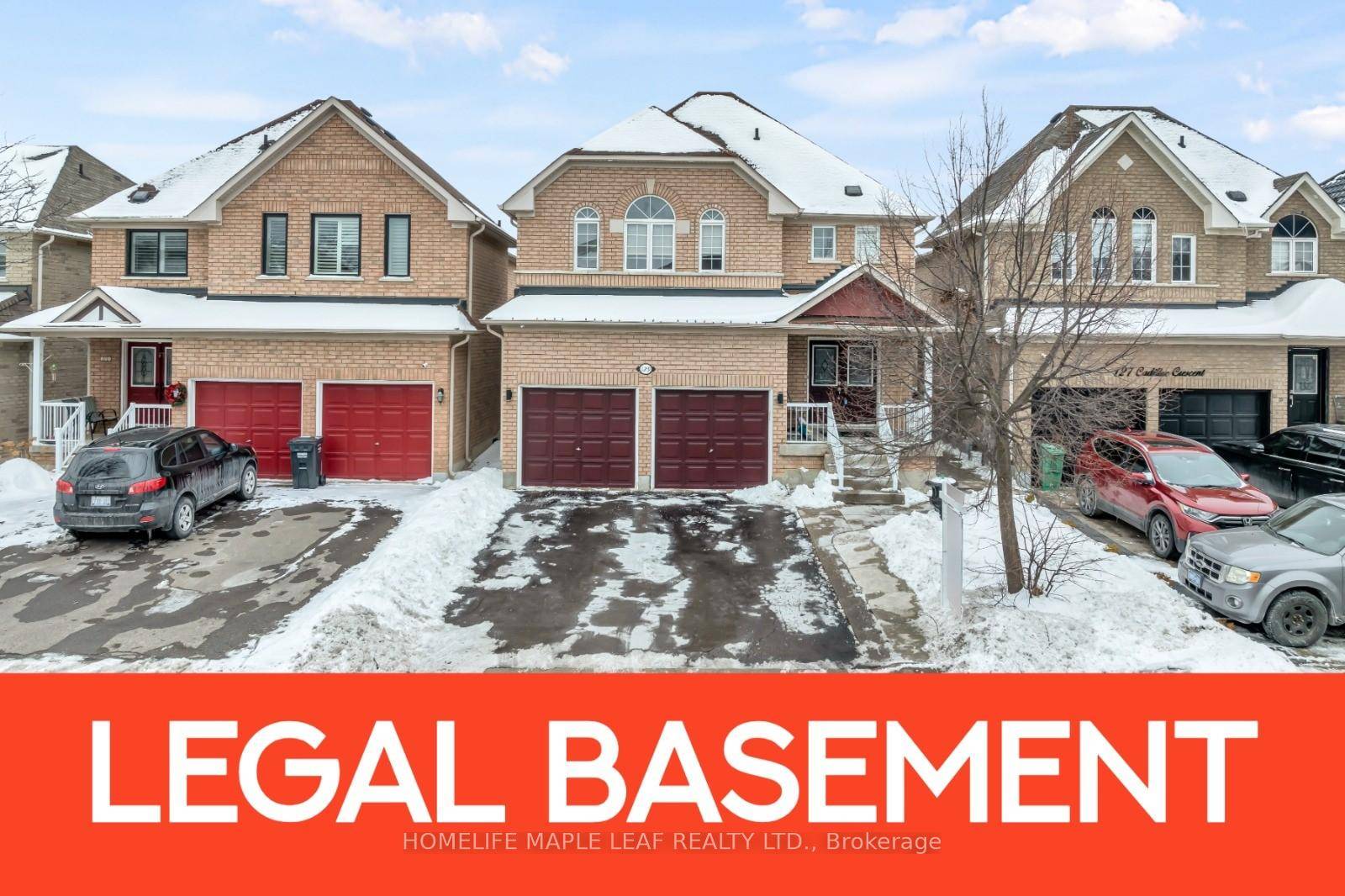 Spacious 4 bedroom Detached home with Legal 2nd Dwelling located in very prestigious neighborhood of Brampton.