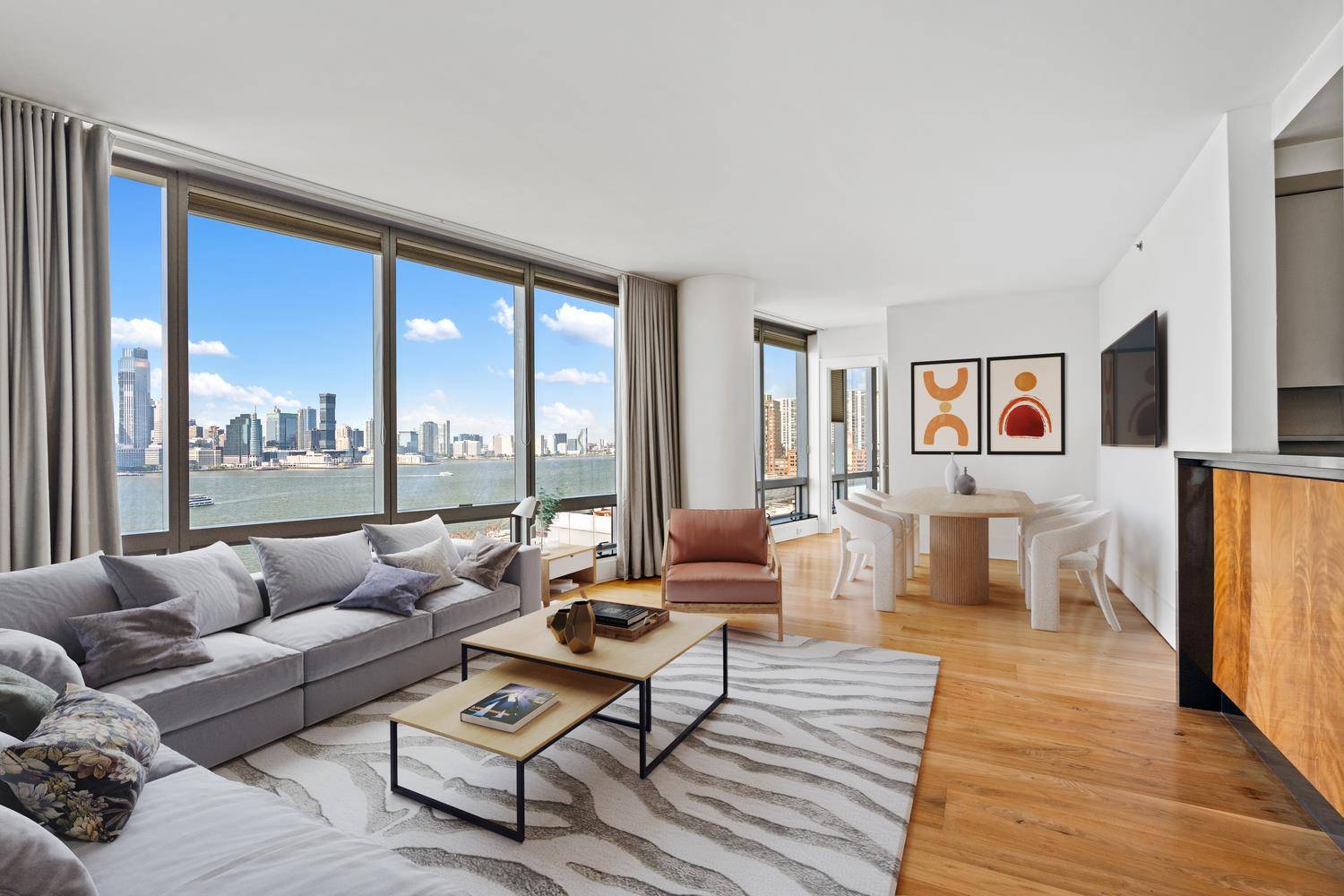 Priced to sell ! Showing by appointments ONLYWelcome to Residence 16A a custom designed, sun drenched home offering over 1, 700 square feet of luxury living with uninterrupted Hudson River ...