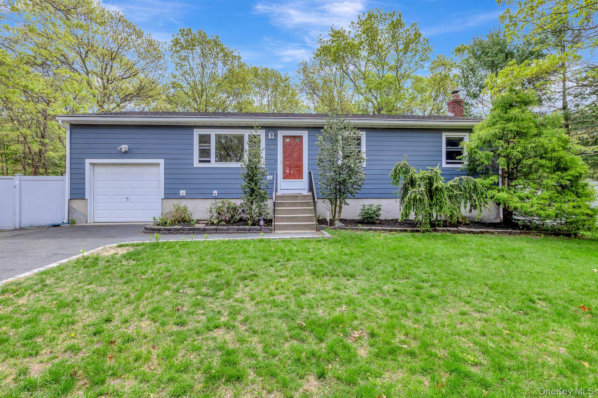 Welcome home to this beautifully maintained 3 bedroom, 3 bath ranch set on a spacious 3 4 acre lot in the desirable Center Moriches.