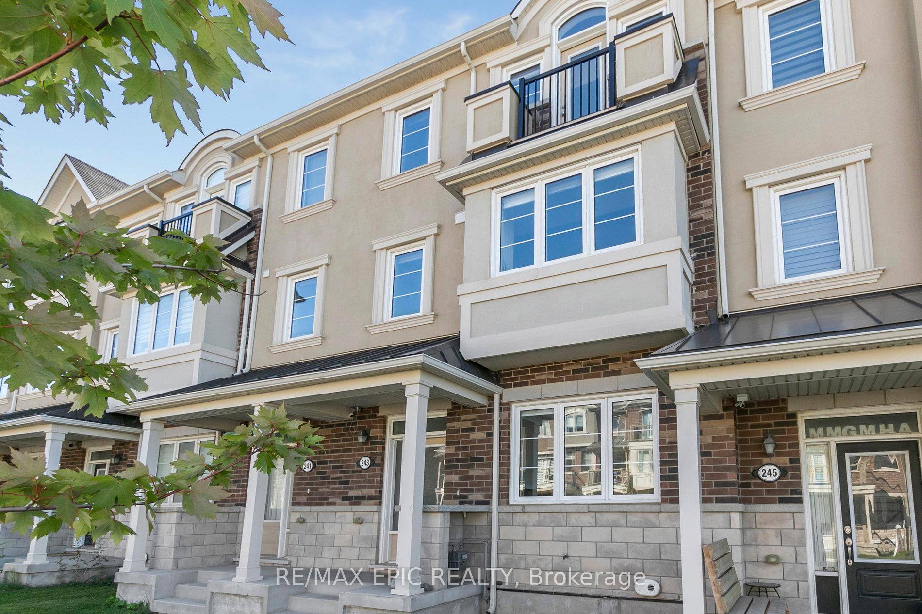 Welcome to this stunning freehold townhome in the heart of Cornell, Markham.