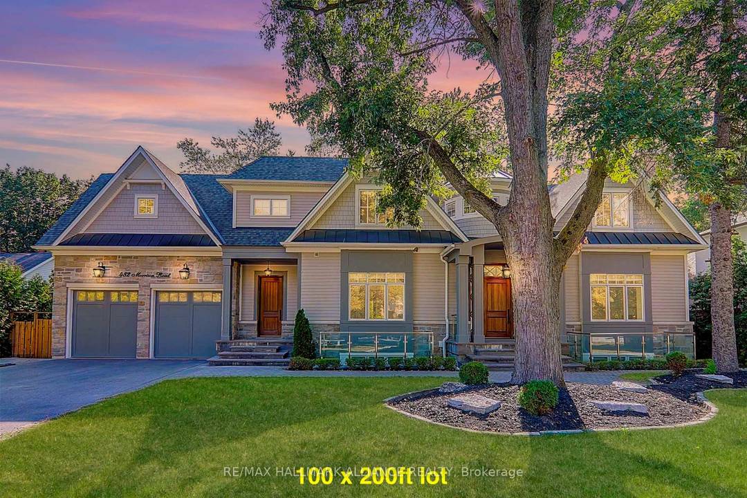 Extraordinary custom smart home offering over 8700sqft luxury living space 5711 sqft above grade as per MPAC, a top per square feet value in the area on one of Oakville's ...