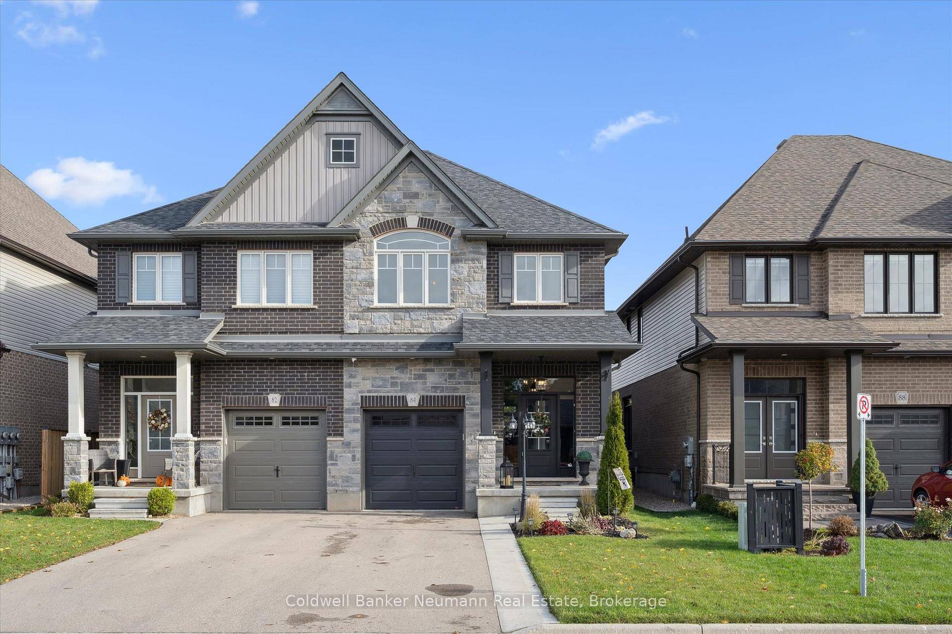 84 Cutting Drive is a thoughtfully designed semi detached home located just steps from the Cataract Trail and within walking distance to the restaurants and shops of historic downtown Elora.