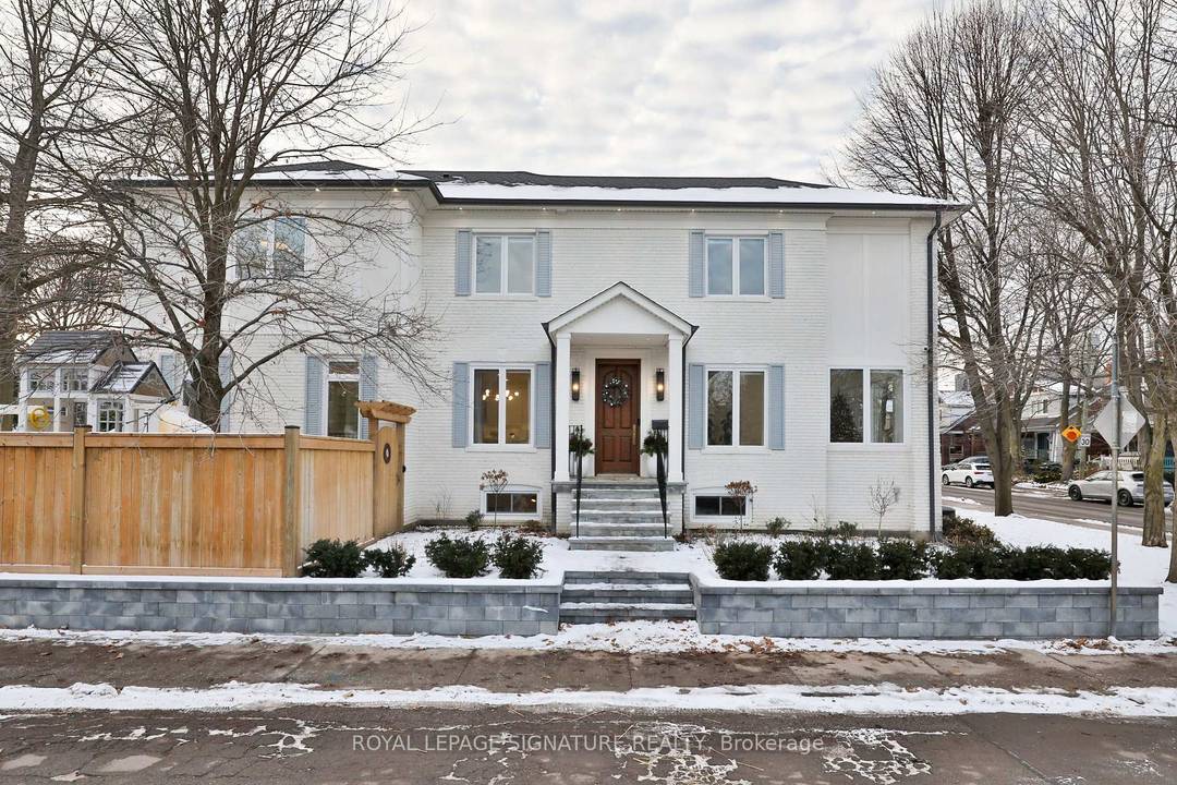 Welcome to 28 Belle Ayre Blvd, an exquisitely reimagined centre hall style residence on a rare 35 x 127.