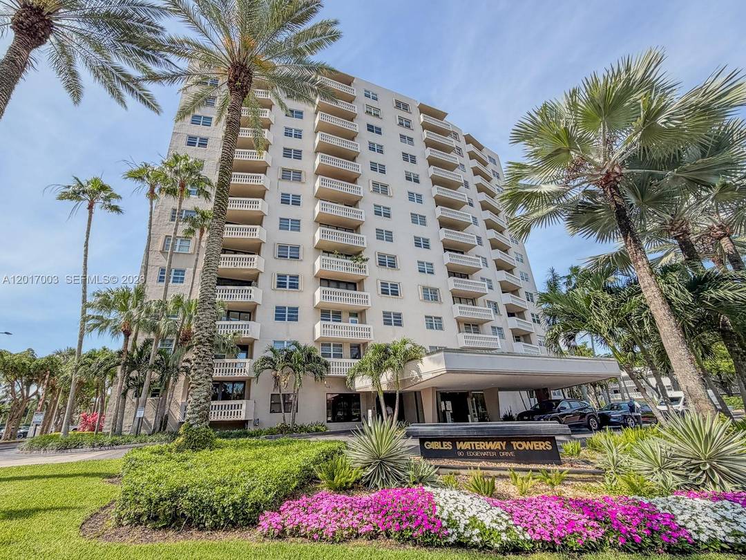 Enjoy the beauty and charm of the scenic Coral Gables Waterway from this beautifully renovated 2BR 2BA residence at 90 Edgewater Drive.