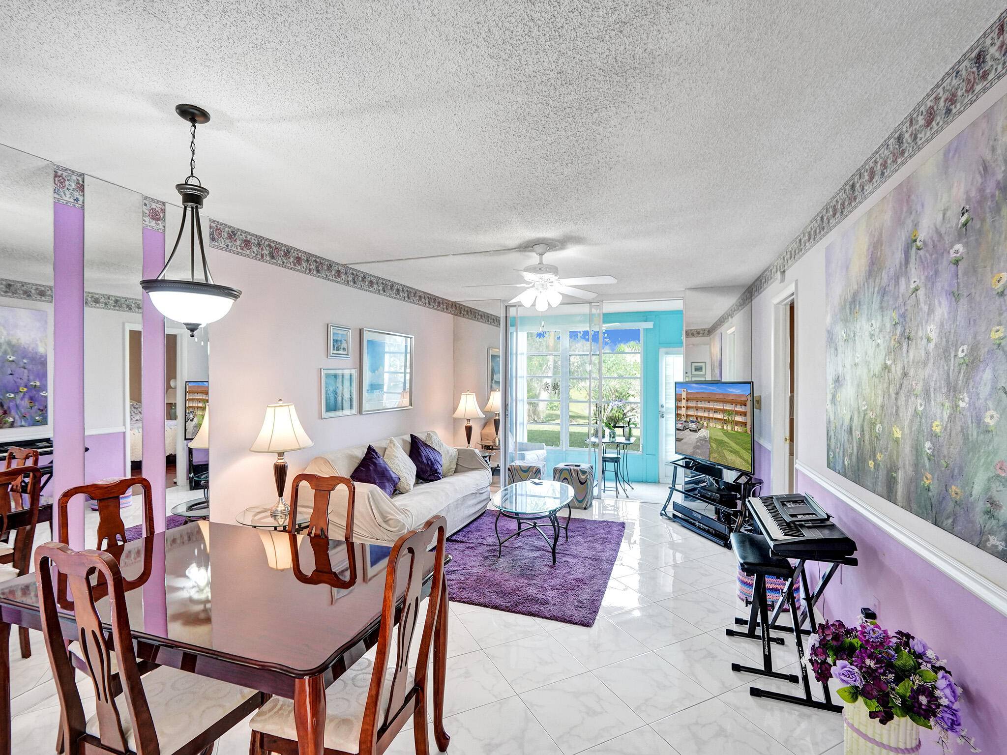 Beautiful and Cozy 2 Bedroom, 2 Bathroom, Ceramic Tile and Laminate Floors Throughout With a Spacious Layout and a Tranquil Lake View for Relaxation.