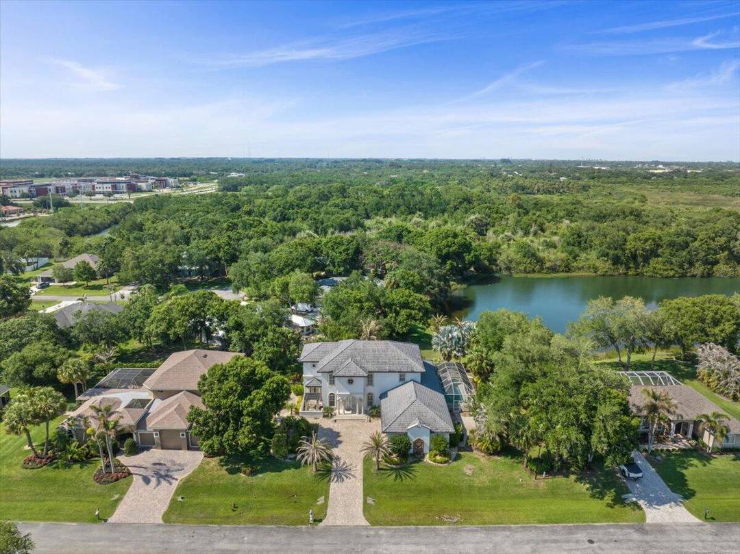 Exclusive gated community.