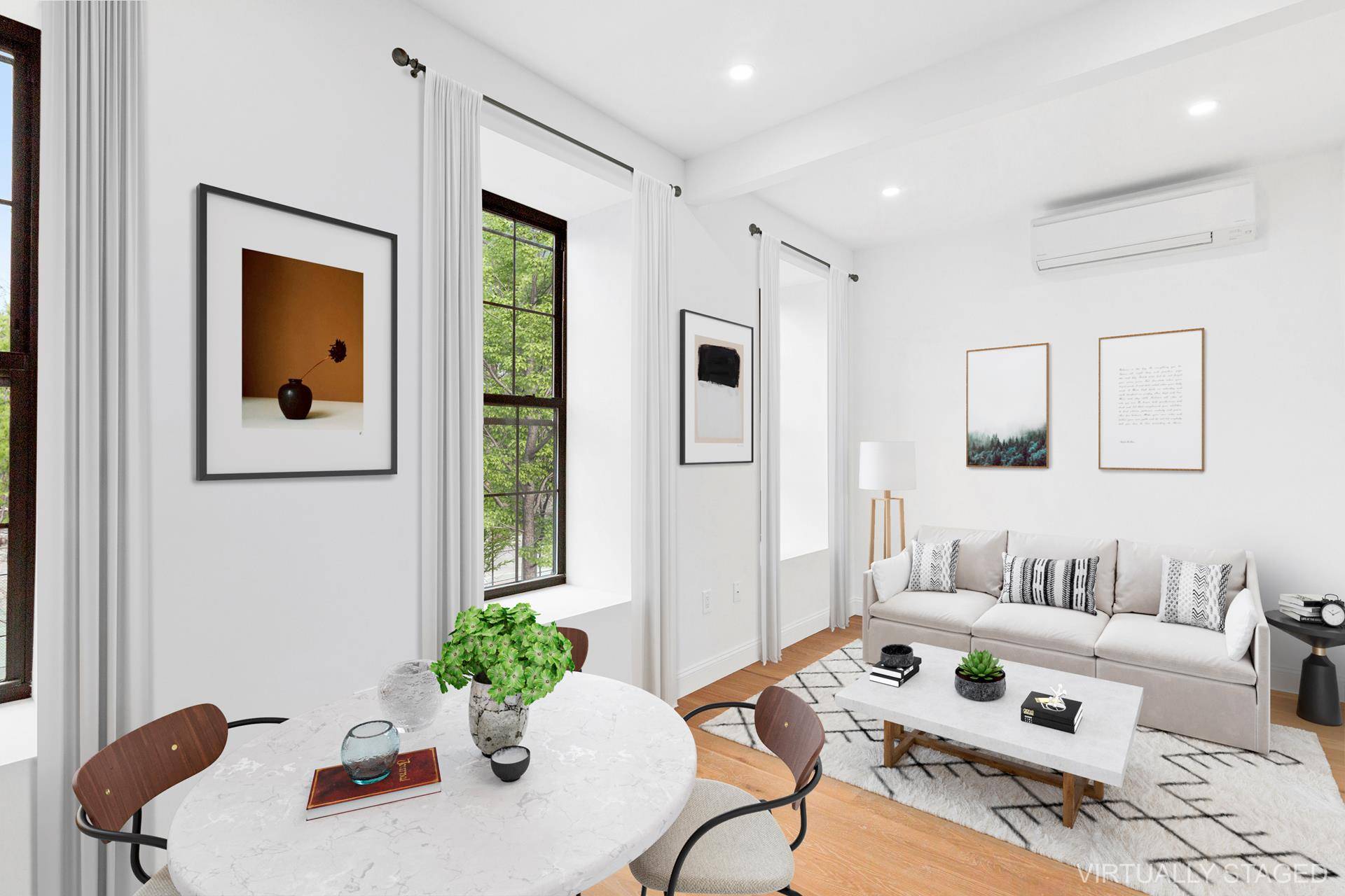 376 Court Street is a collection of three brand new, full floor rental units in the heart of Carroll Gardens.