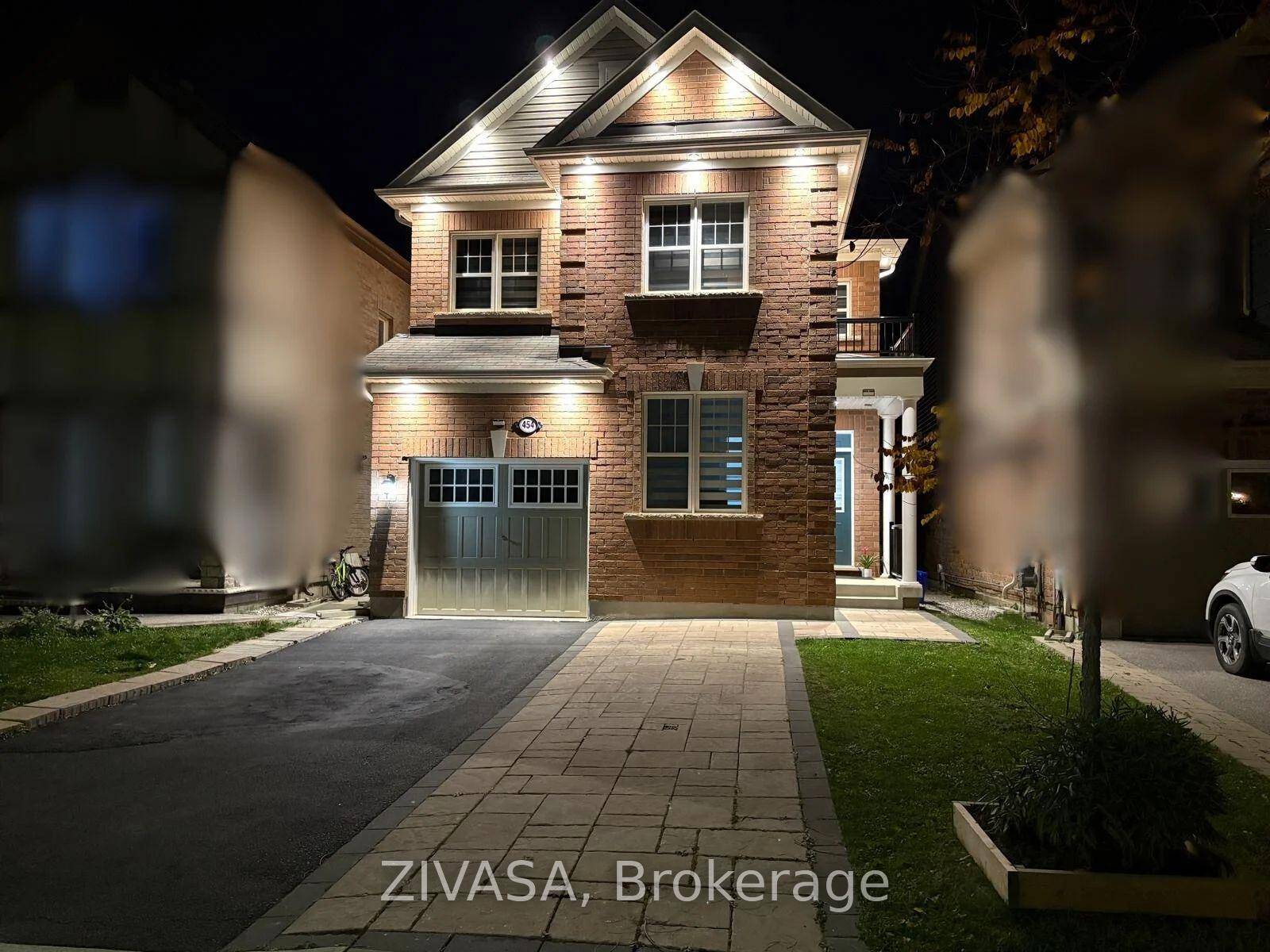 Welcome to 454 Grey Landing Milton A Stunning, Beautifully Upgraded Mattamy Renfrew Model, Georgian full brick option located on a Cool Corner street, offering timeless curb appeal and modern living.