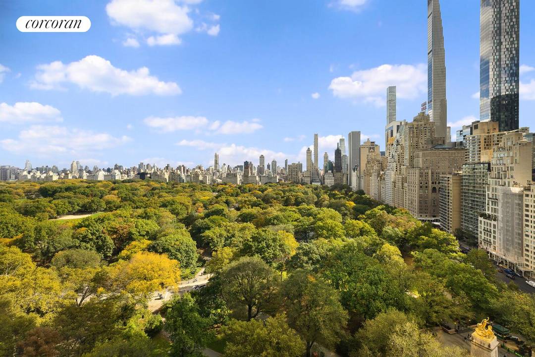 Relish the breathtaking beauty of Central Park, Columbus Circle and points downtown from your urban oasis perched on the 23rd floor of 1 Central Park West.