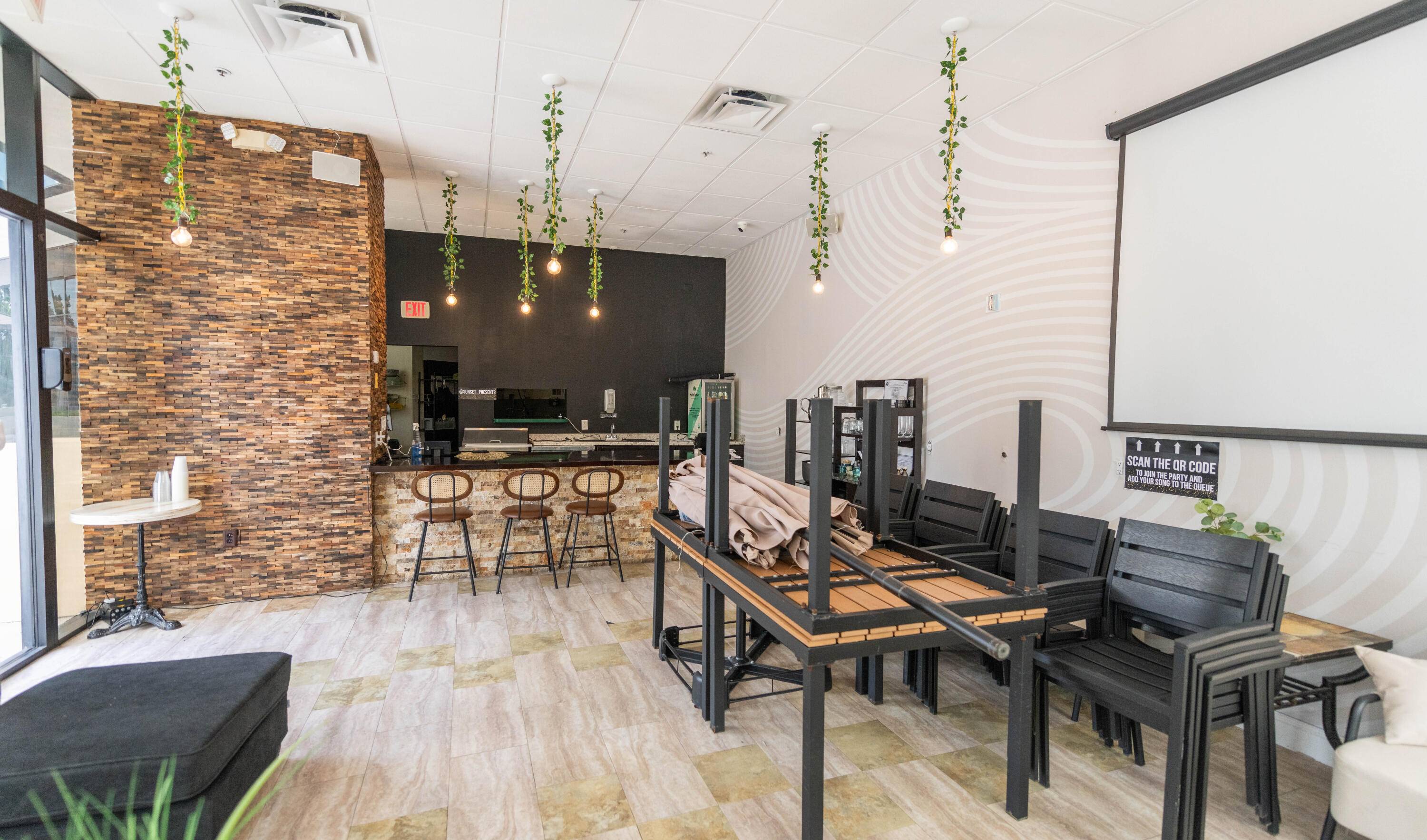 Space was previously used as a cafe and is already suited for that type of business, or equipment can be removed and space can be converted to an office other ...