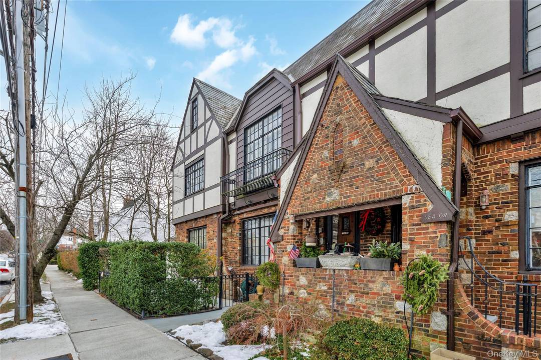 Exceptional Tudor Style Two Family Home in Prime North Flushing Location We are proud to present 164 04 33rd Avenue, a classic Tudor style, semi attached two family residence set ...