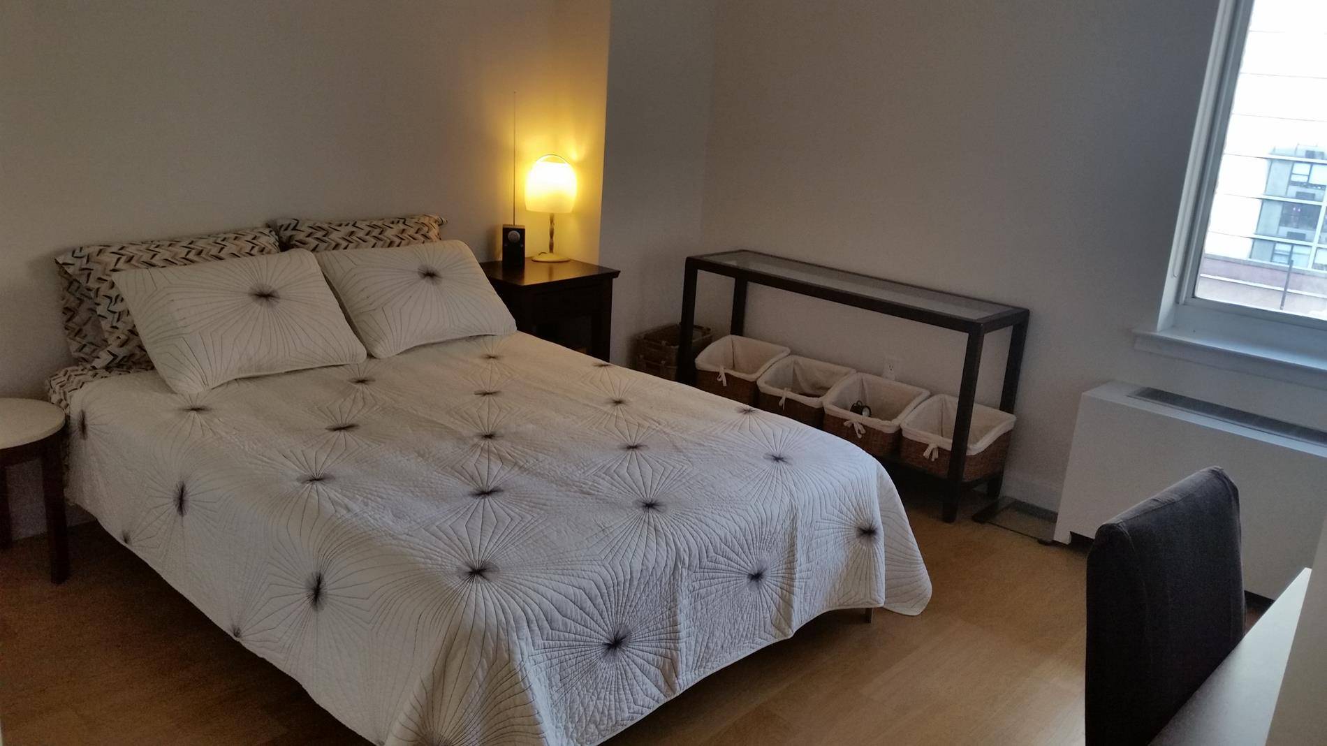 Luxury Big 1 Bedroom, 1 Bath home located in the heart of Battery Park City, offering water views from the private balcony.