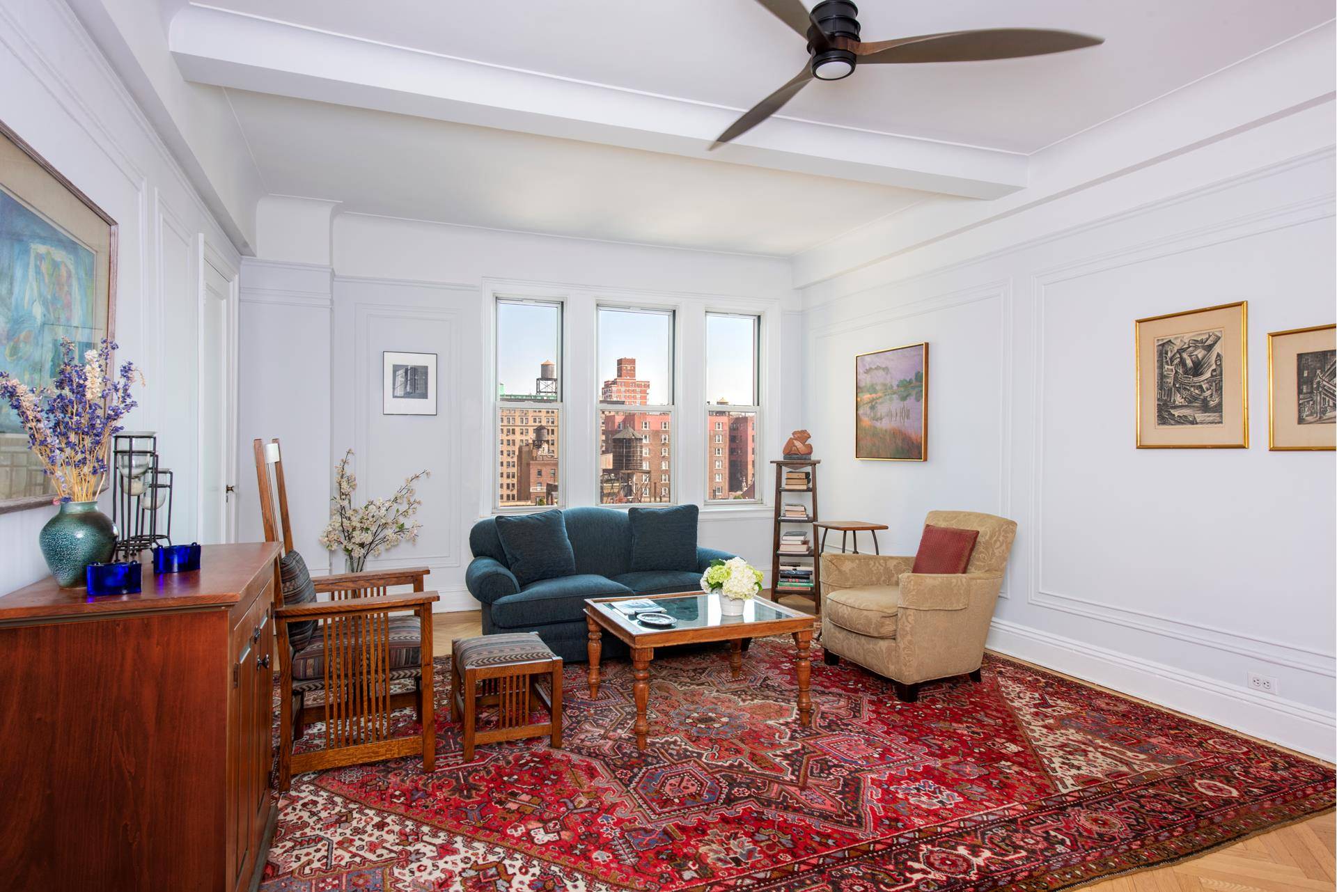 Exceptionally large, beautifully renovated pre war 2 bedroom, 1 bath apartment in one of the most desirable buildings in Manhattan Valley.
