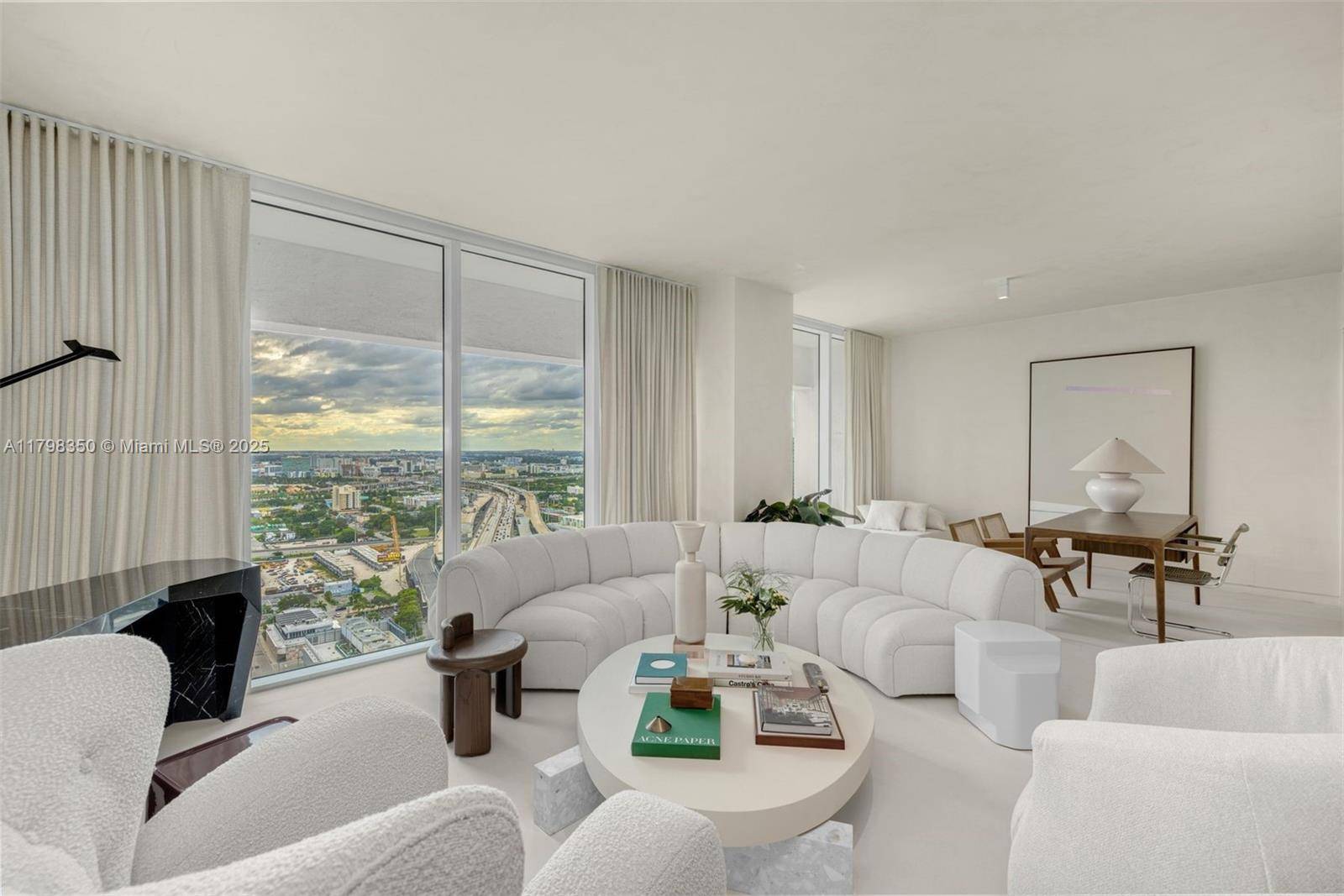 Introducing Flat No. 3007 at Ten Museum Park by Oppenheim Architecture Design ; 1040 Biscayne Blvd an exquisite 1, 123 sq.