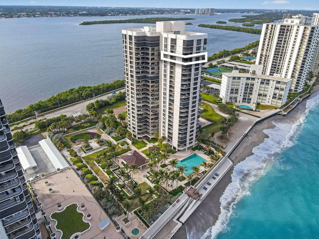 Set along the coveted north end of Singer Island, this luxury oceanfront condominium offers sweeping, uninterrupted water views that evoke the sensation of life aboard a private yacht.
