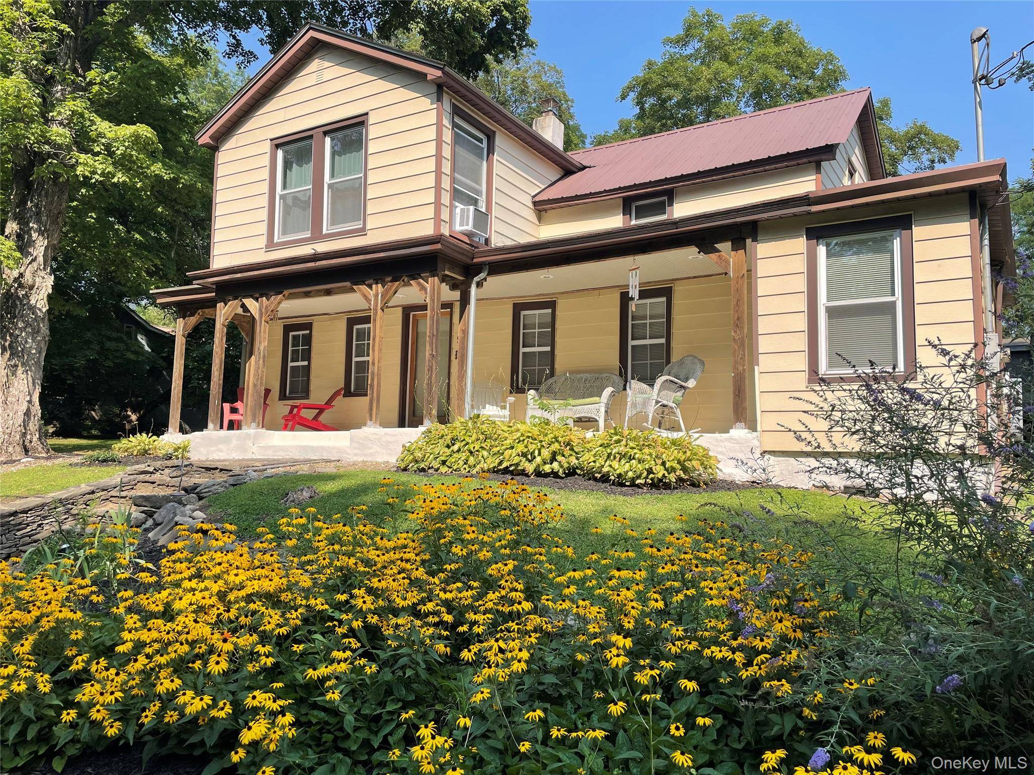 Welcome to the former Norman Mead House, a one of a kind 1850s gem nestled in the picturesque hamlet of Upper Red Hook.