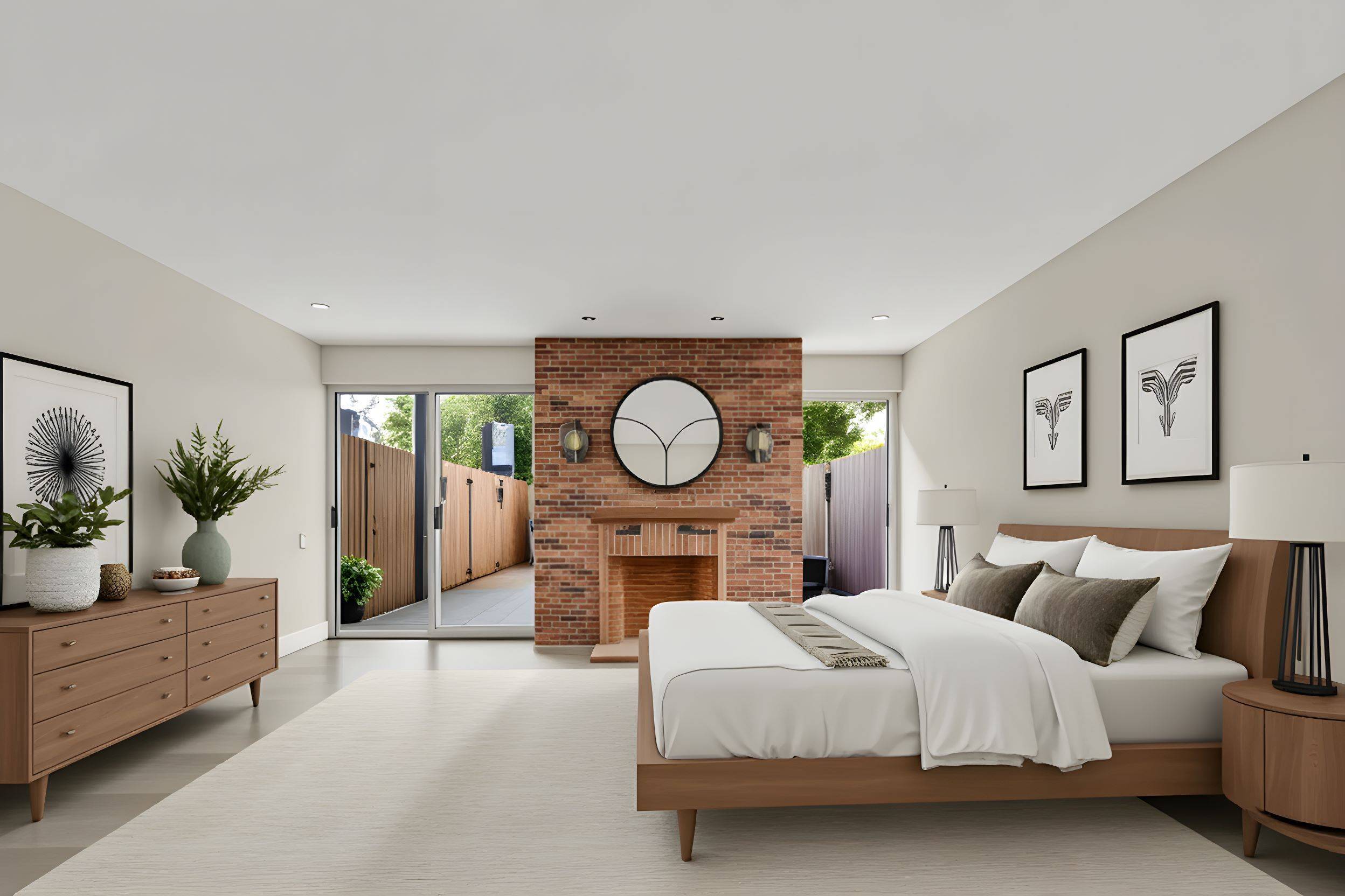 ELEGANT BROWNSTONE DUPLEX WITH PRIVATE BACKYARD Welcome to this beautifully renovated parlor level duplex offering approximately 2, 000 square feet of living space and a lush private backyard.