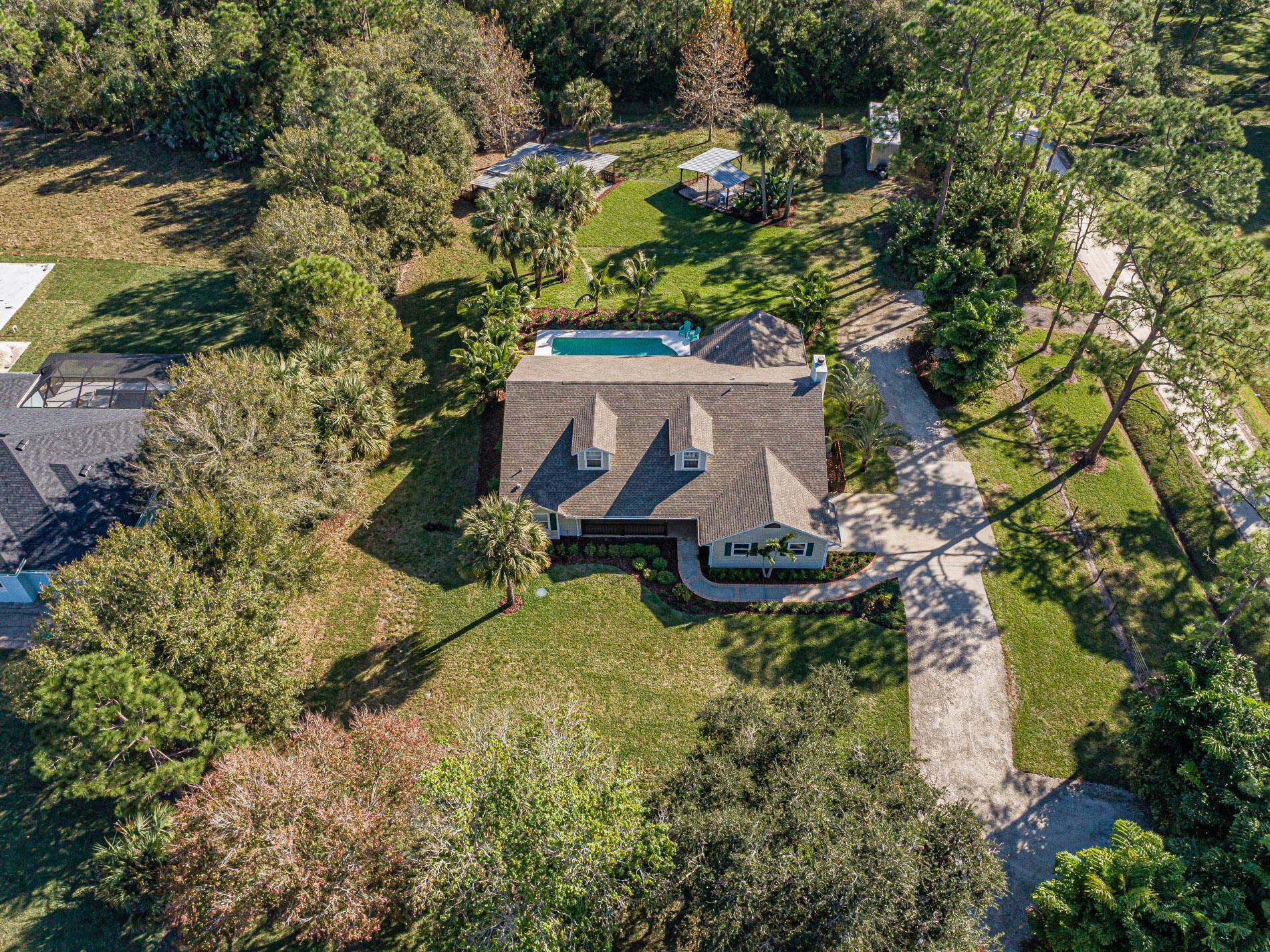 Saltwater Pool Home on 1.