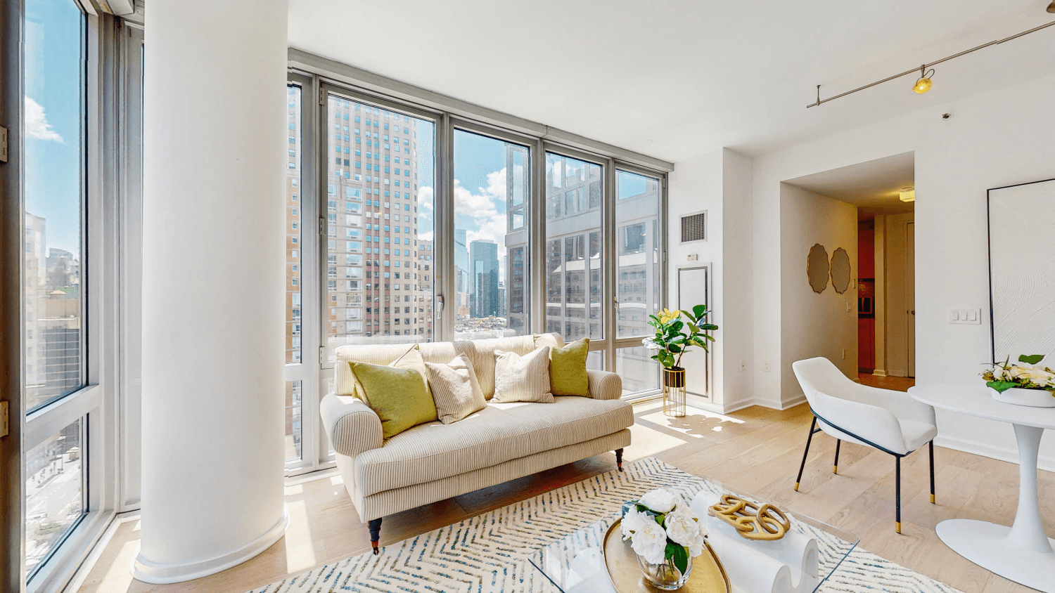 Just Listed ! Residence 17A at The Link A Corner Unit with Iconic City Views amp ; Endless Light Welcome to Residence 17A at 310 West 52nd Street the most ...