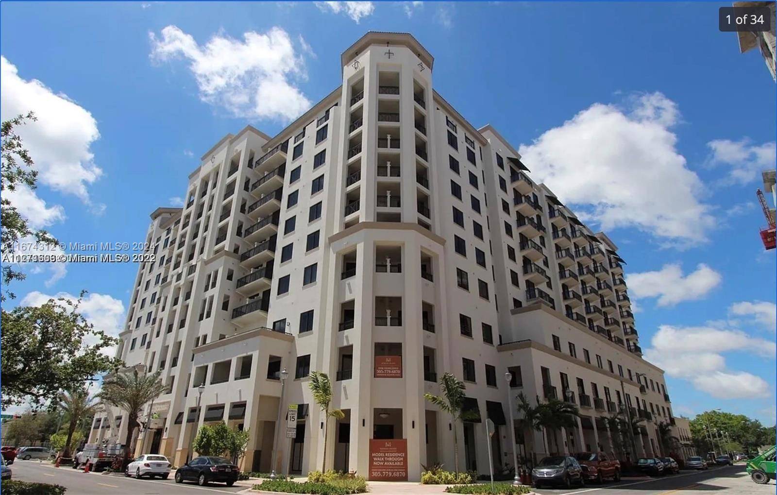 Prime location, brand new construction in the heart of Coral Gables, just steps from the prestigious Shops at Merrick Park.