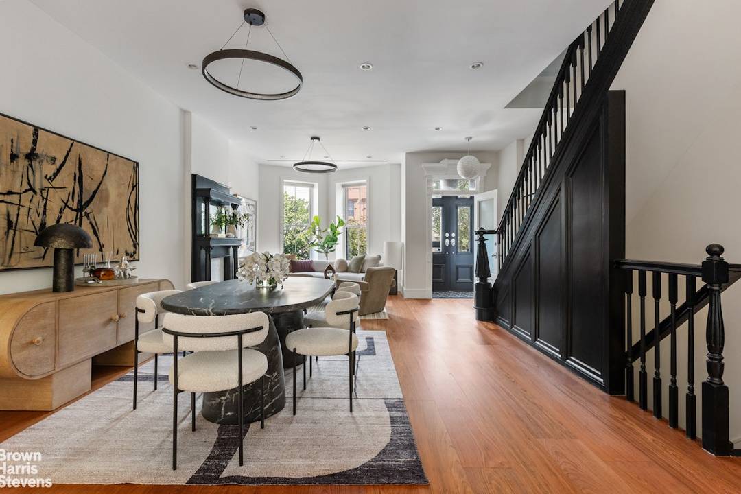 210 Macon Street is a beautifully restored 3 story brownstone nestled on one of Bed Stuy's most picturesque blocks.