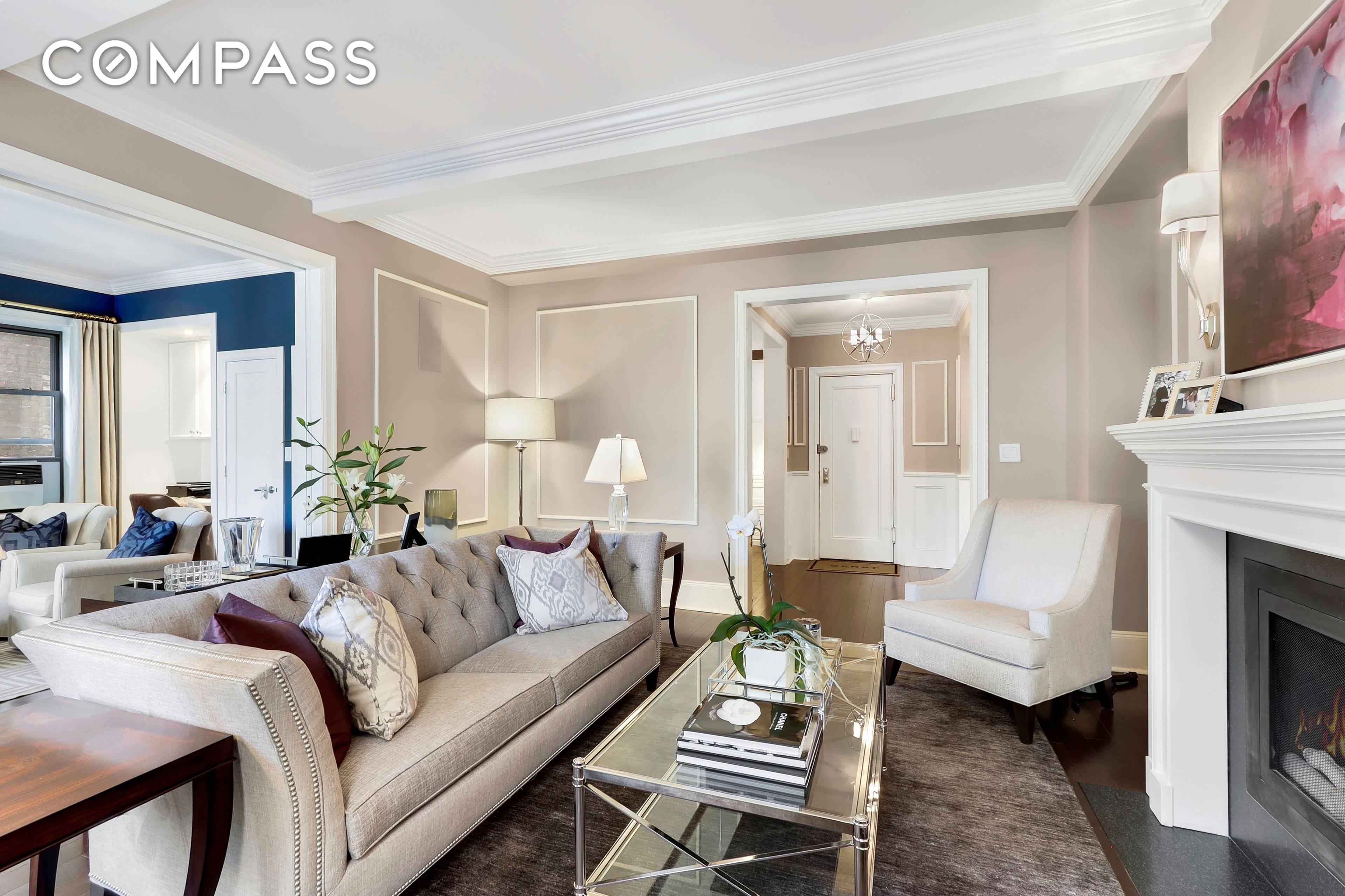 Fully Renovated, Pre War, Half Floor Showstopper A Beautiful, Renovated Home in a Classic, Museum Park Block Building Room For All Of Your Growing Needs When a designer melds form ...