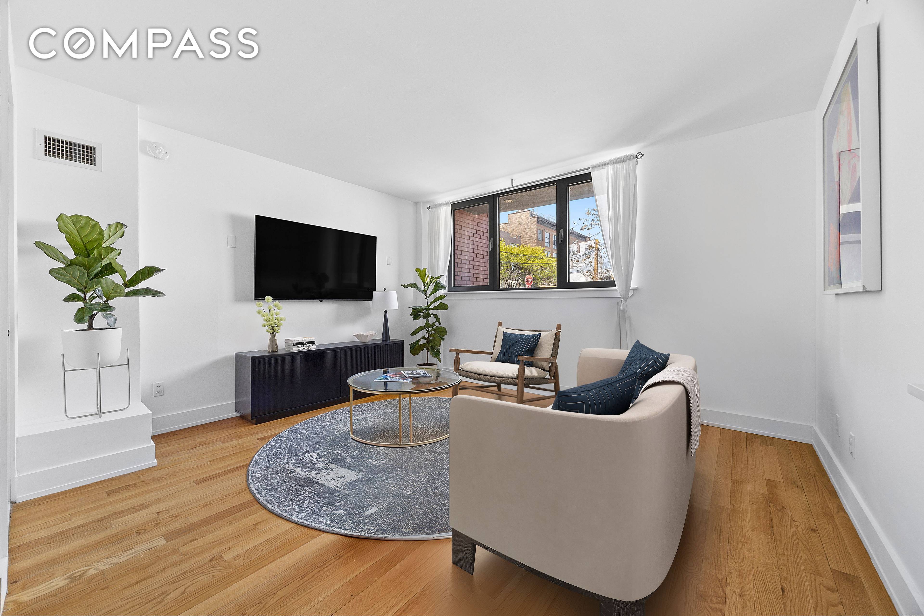 Welcome to Residence 1A at Mylo House in Greenpoint an updated duplex studio located just a few blocks from McGolrick Park.