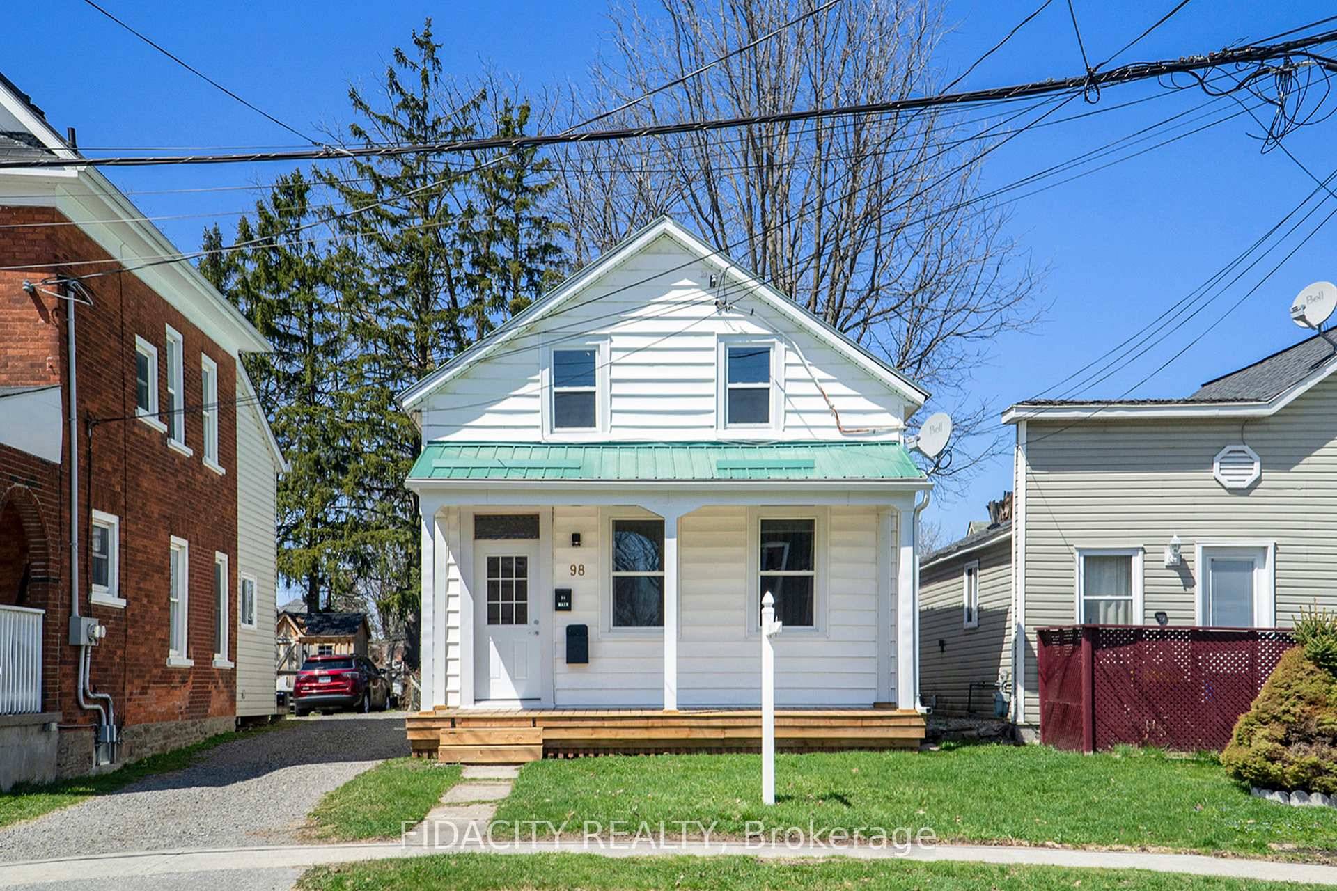 Welcome to 98 Main Street in the heart of Smiths Falls a very charming and thoughtfully updated 3 bedroom, 2 bath home with great curb appeal and a spacious layout.