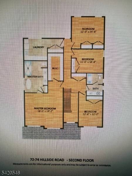 New 5 bedroom 4 1 2 bath Colonial in Elmora Hills.