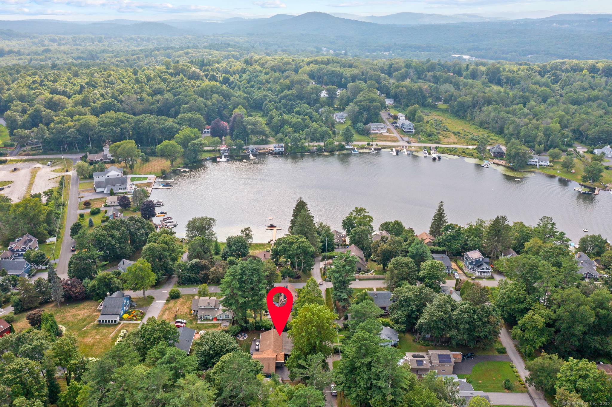 Welcome home to Deer Island living along Connecticut's largest natural lake, Bantam Lake.