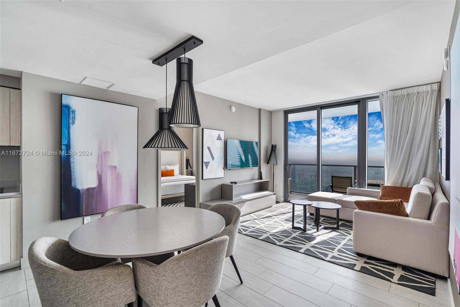 Best Priced ! Luxury turnkey 2BR, 2BTH unit with beach inspired interiors.