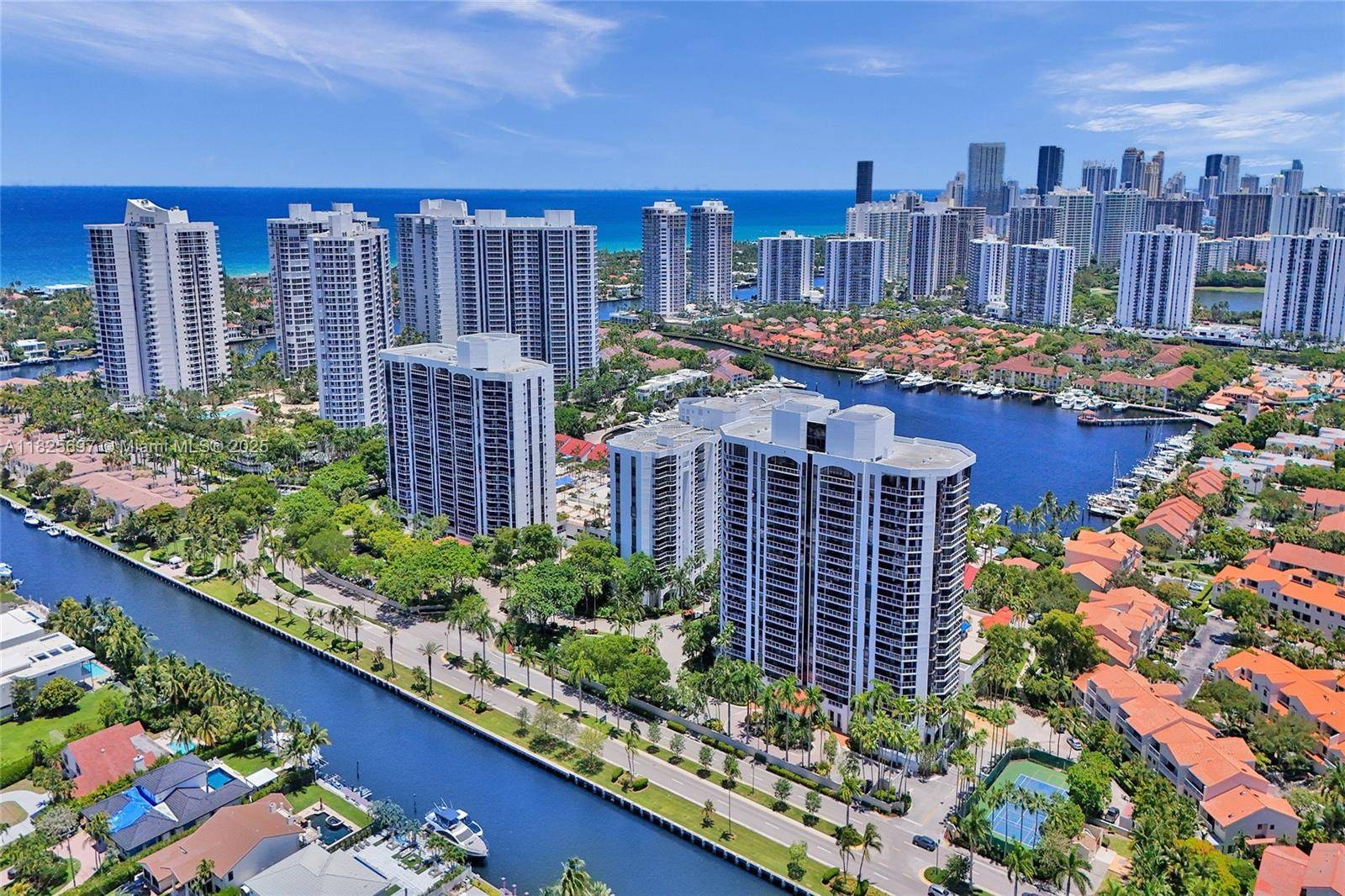 Furnished condo with breathtaking water views in Aventura s exclusive Harborside.