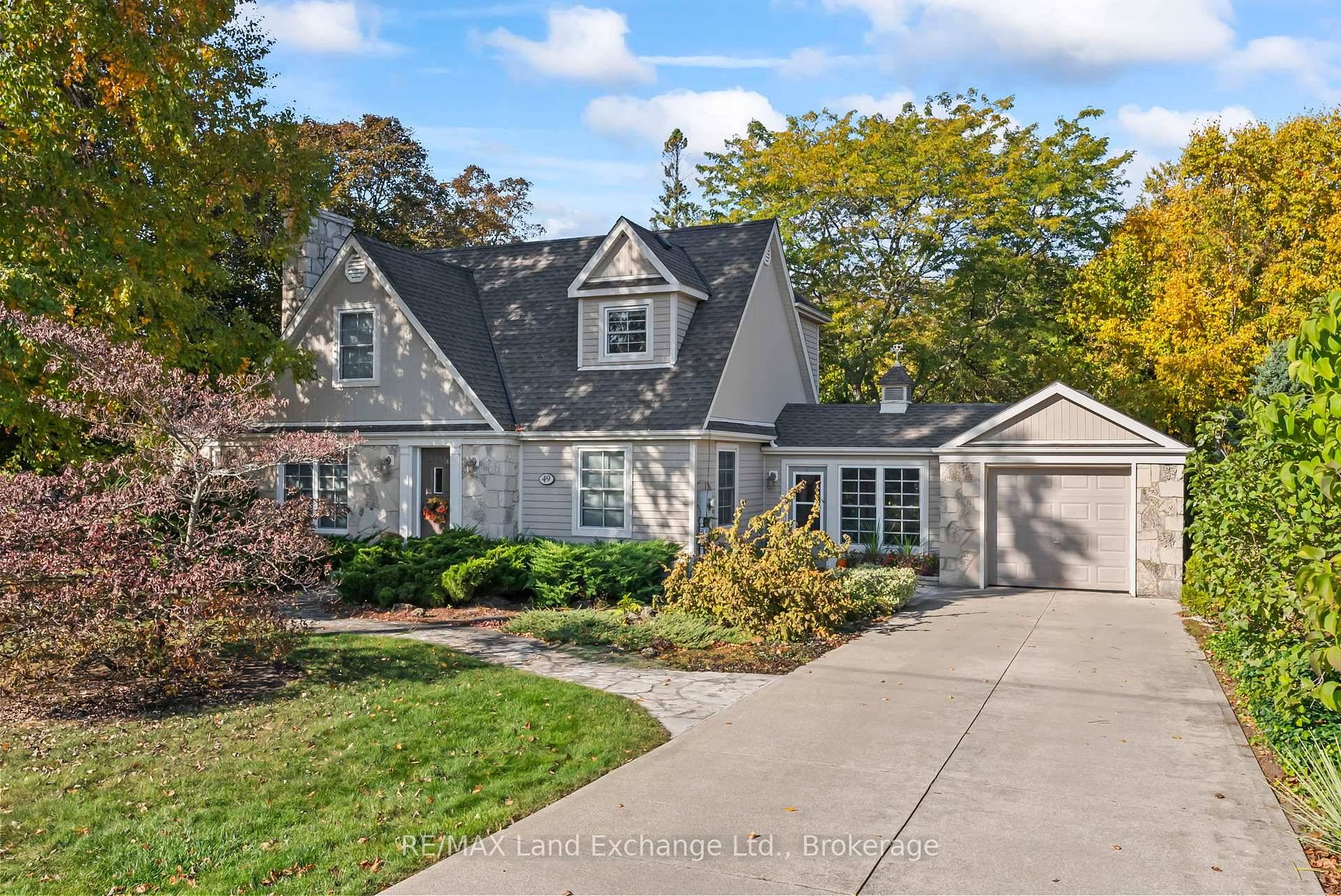 Nestled in the heart of town on a premium 102' x 148' lot, this stunning Cape Cod style home is just a 3 minute walk from one of Ontario's best ...
