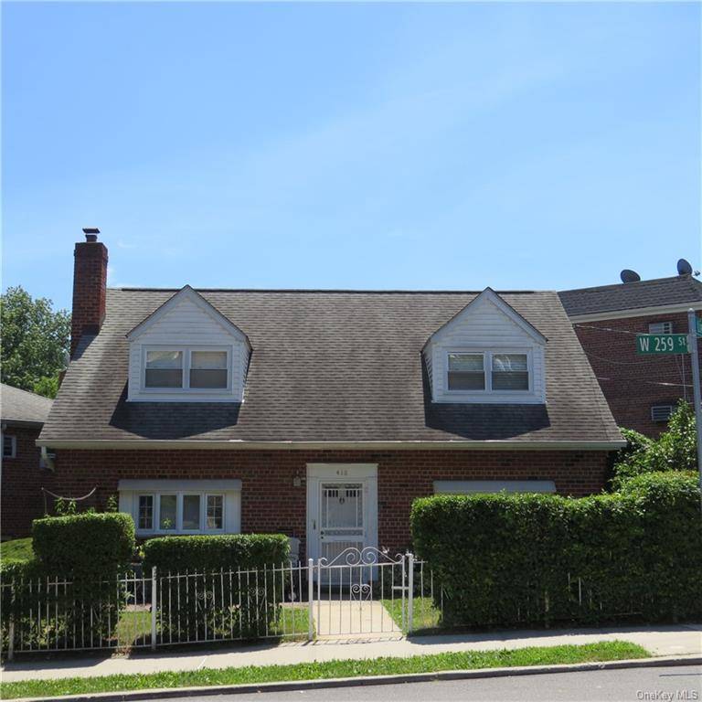 North Riverdale rare finds All brick 2 Family home offering a 3 bedroom duplex amp ; 2 bedroom top floor unit.